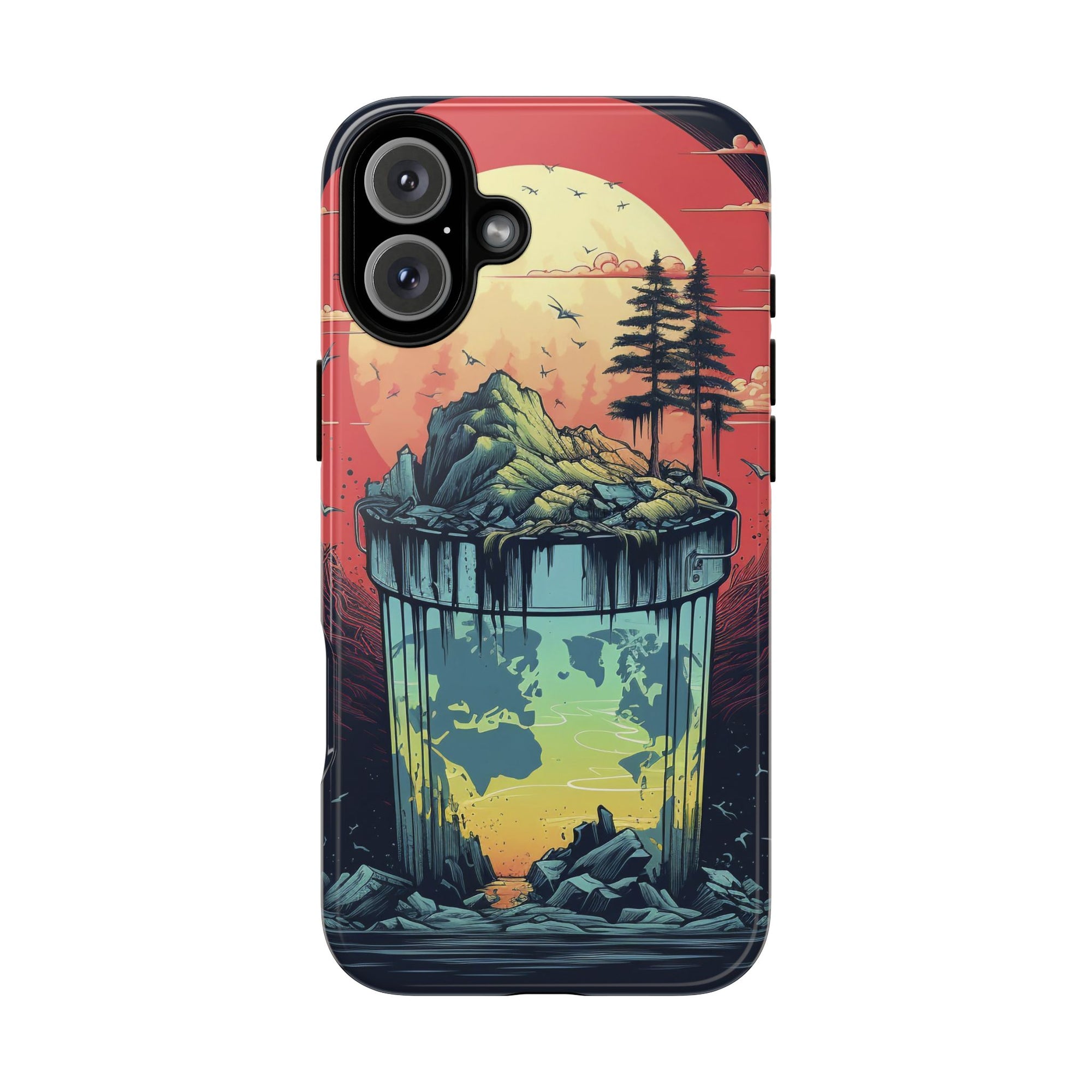 Vibrant Nature-Themed Phone Case, Tough Cases for Adventurers, Eco-Friendly, Trendy Phone Accessory, Great Gift for Nature Lovers