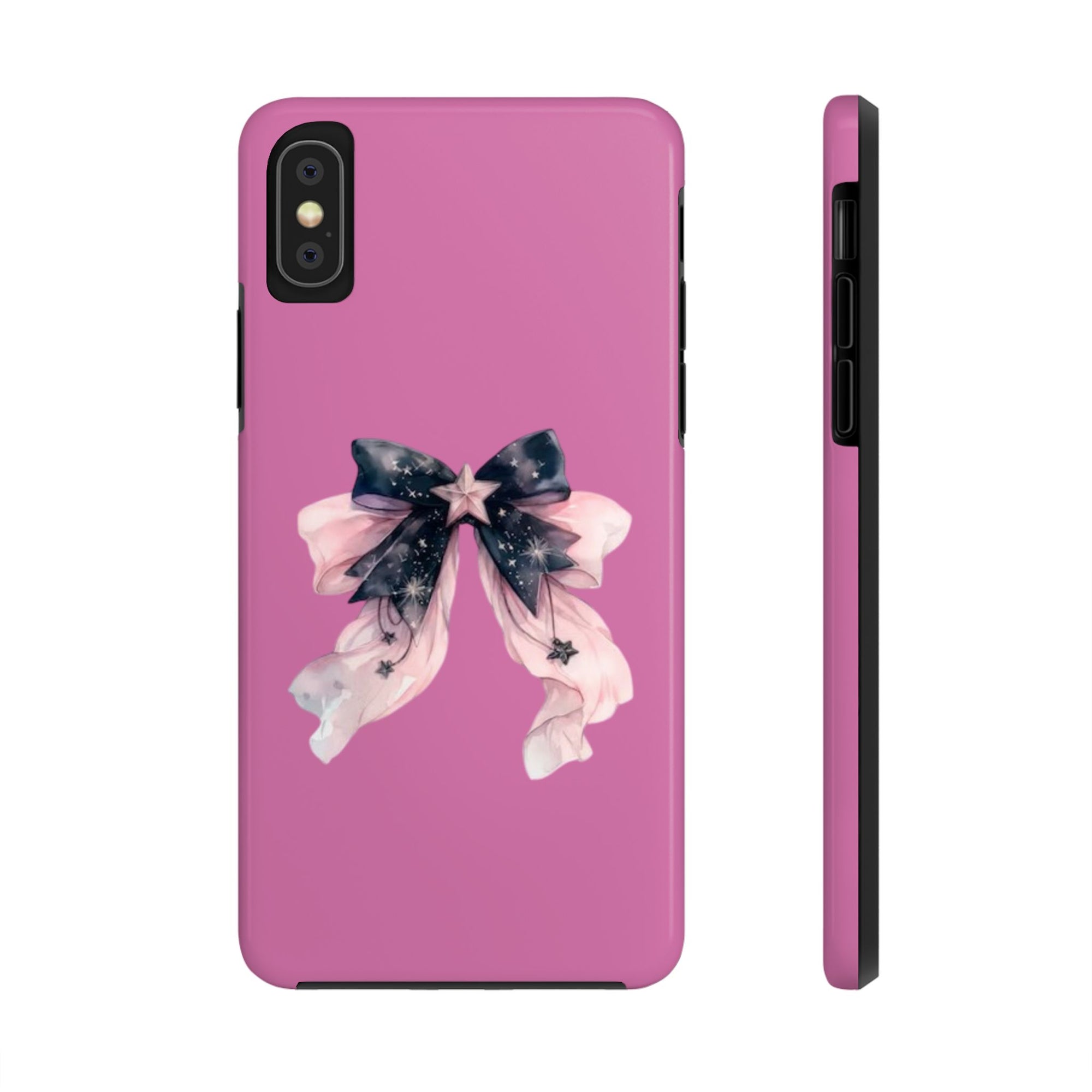 Pink Ribbon Tough Phone Cases, Galaxy Phone Covers, Chic Phone Protection, Ideal Gift for Her, Stylish Tech Accessories