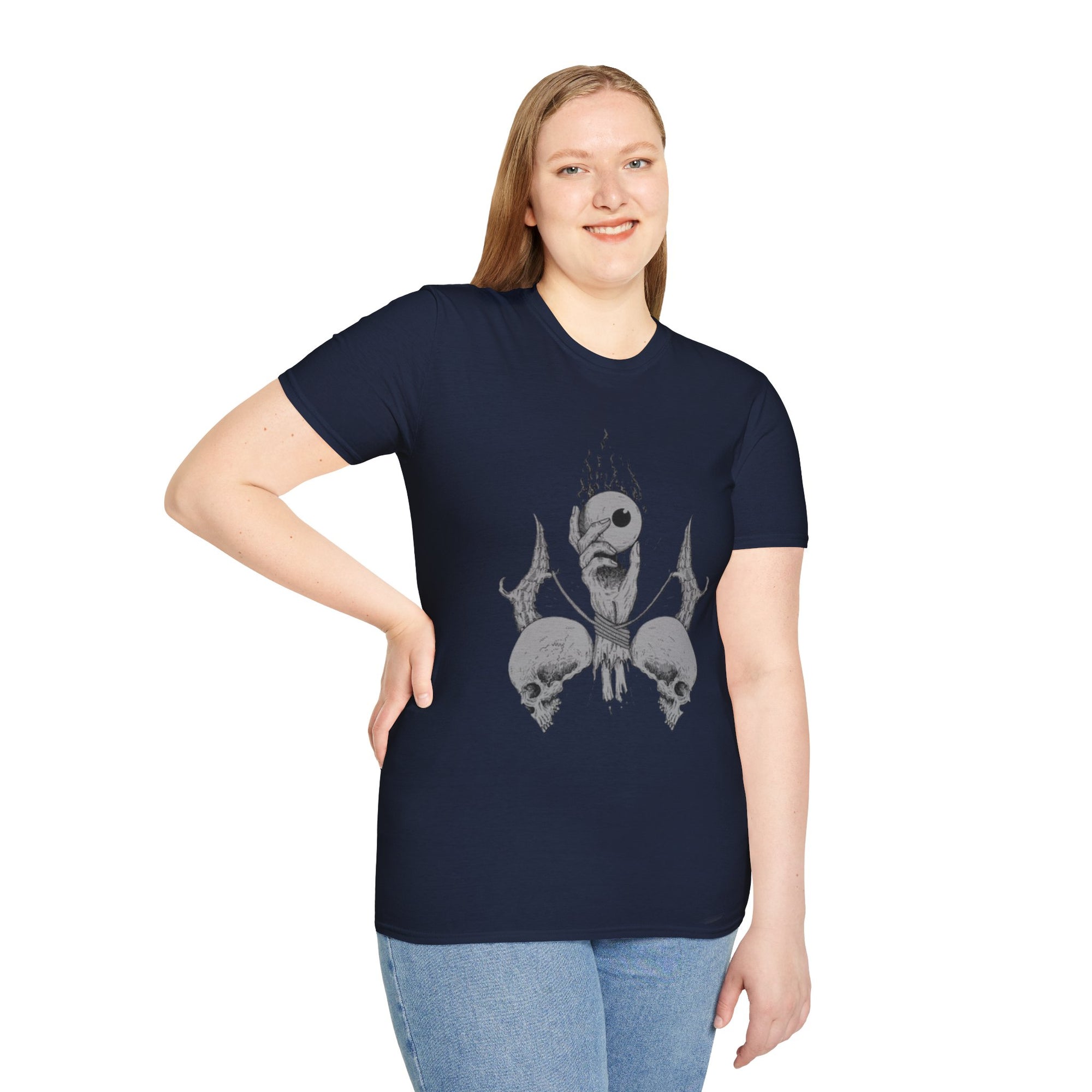 Gothic Graphic Tee - Dark Aesthetic Unisex T-Shirt, Unique Gift, Casual Wear, Festival Fashion, Alternative Style