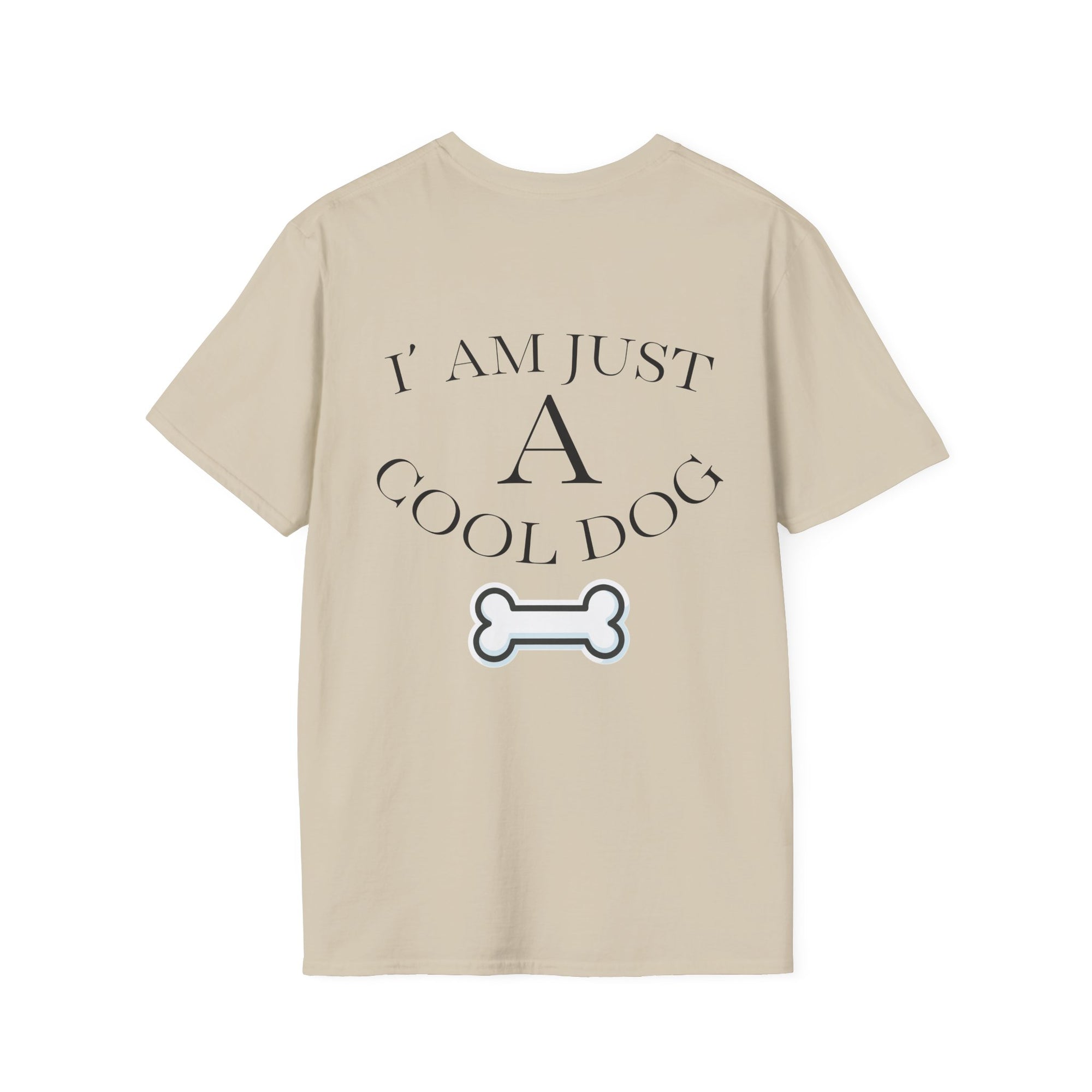 Cool Dog Graphic Tee | Unisex Softstyle T-Shirt, Funny Pet Lover Gift, Dog Dad Shirt, Casual Wear, Gift for Animal Lovers