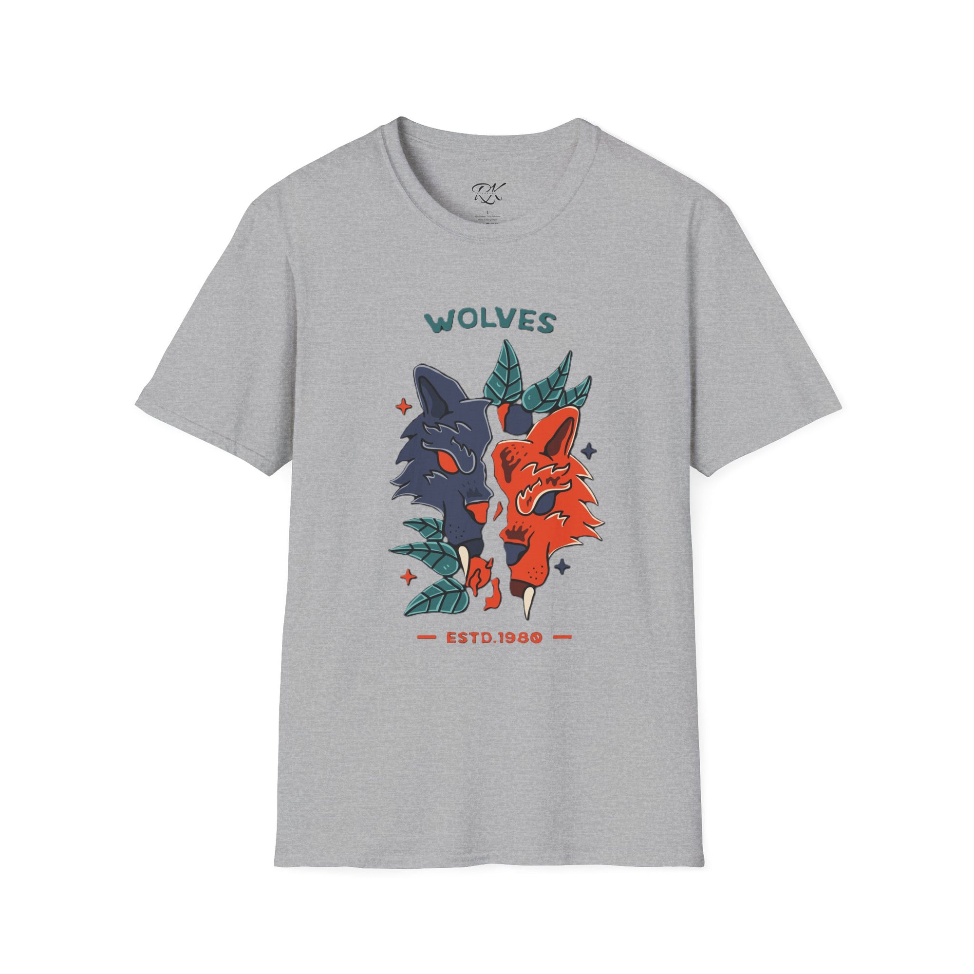 Wolf Graphic Unisex T-Shirt, Nature Lovers Tee, Gift for Animal Enthusiasts, Casual Wear, Eco-Friendly Fashion