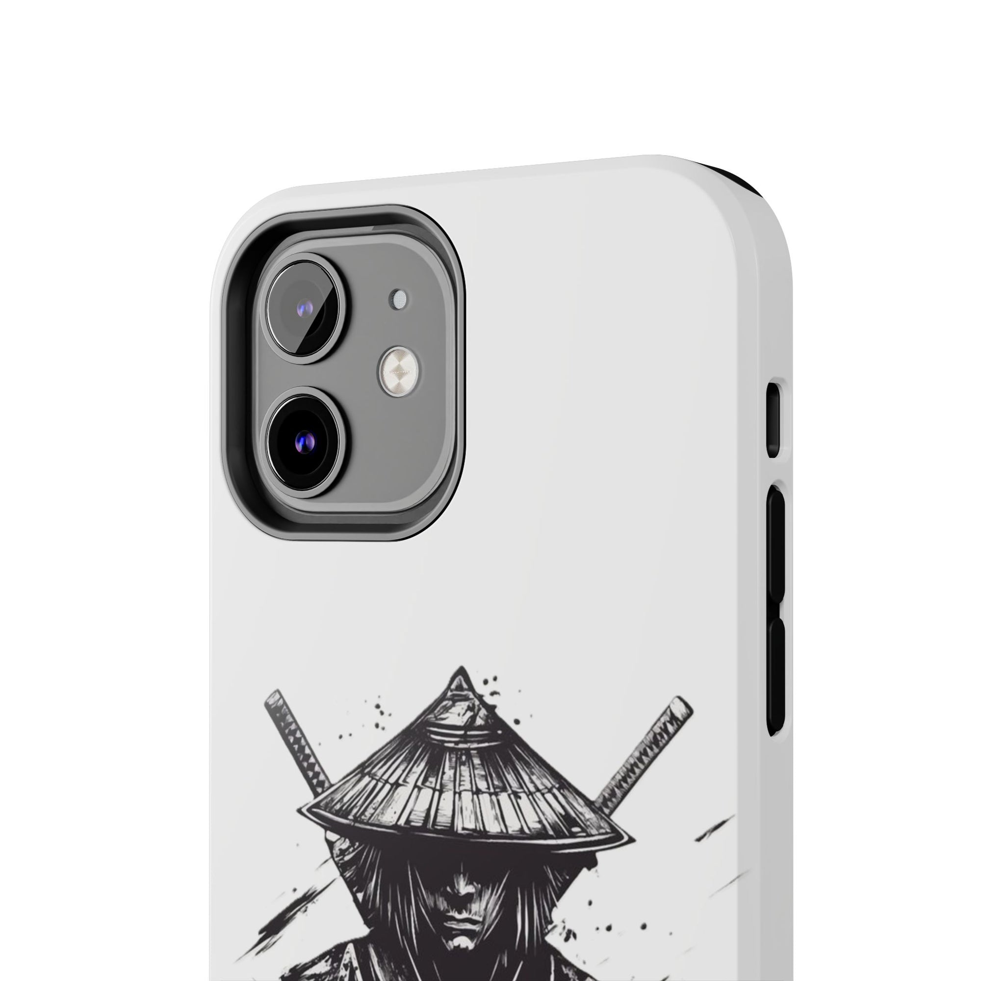 Samurai Tough Phone Cases, Rugged Smartphone Accessories, Durable Covers for Men, Unique Gifts for Him, Japanese Warrior Design