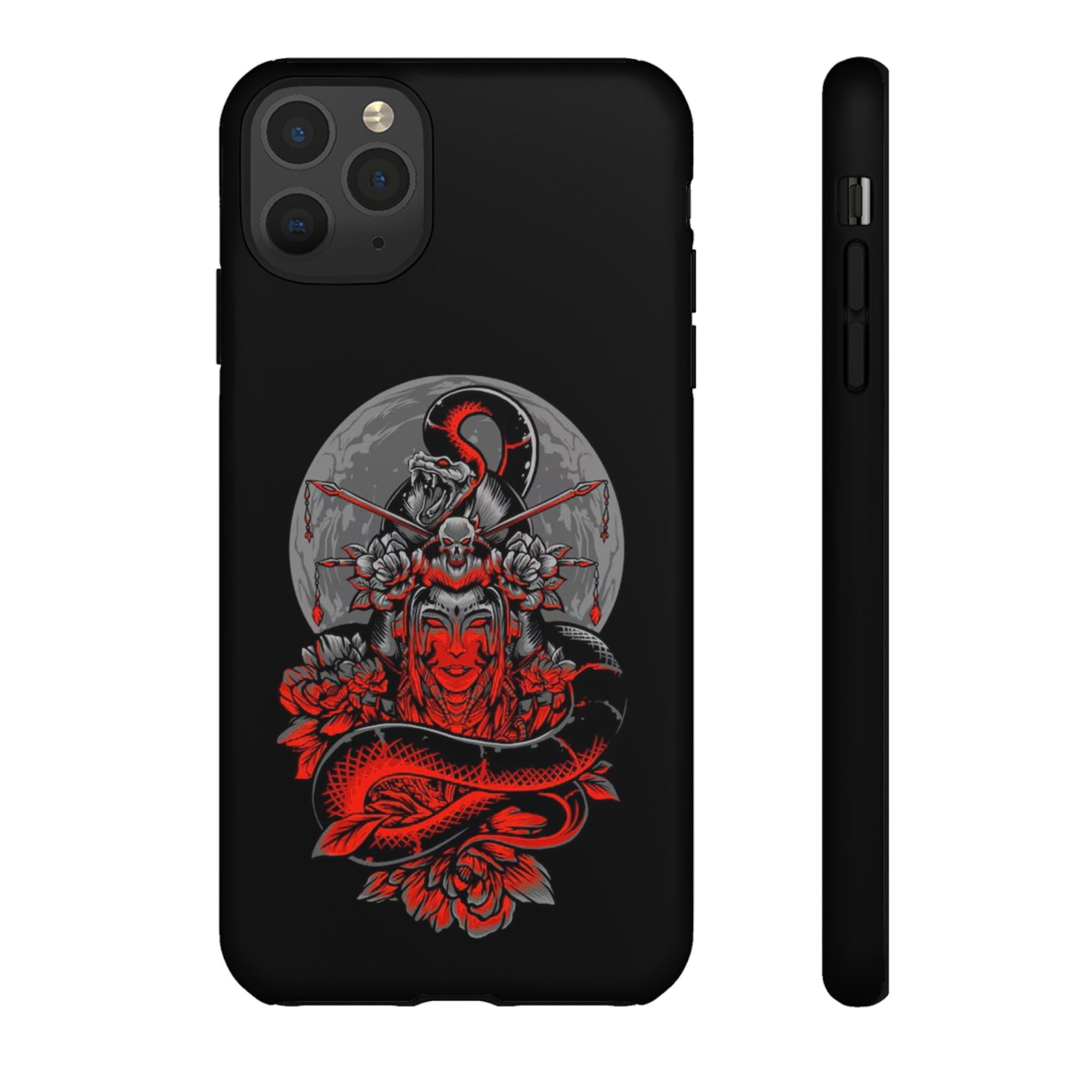 Tough Cases for iPhone, Dragon & Warrior Design, Durable Phone Protection, Perfect Gift for Tech Lovers, Unique Gifting