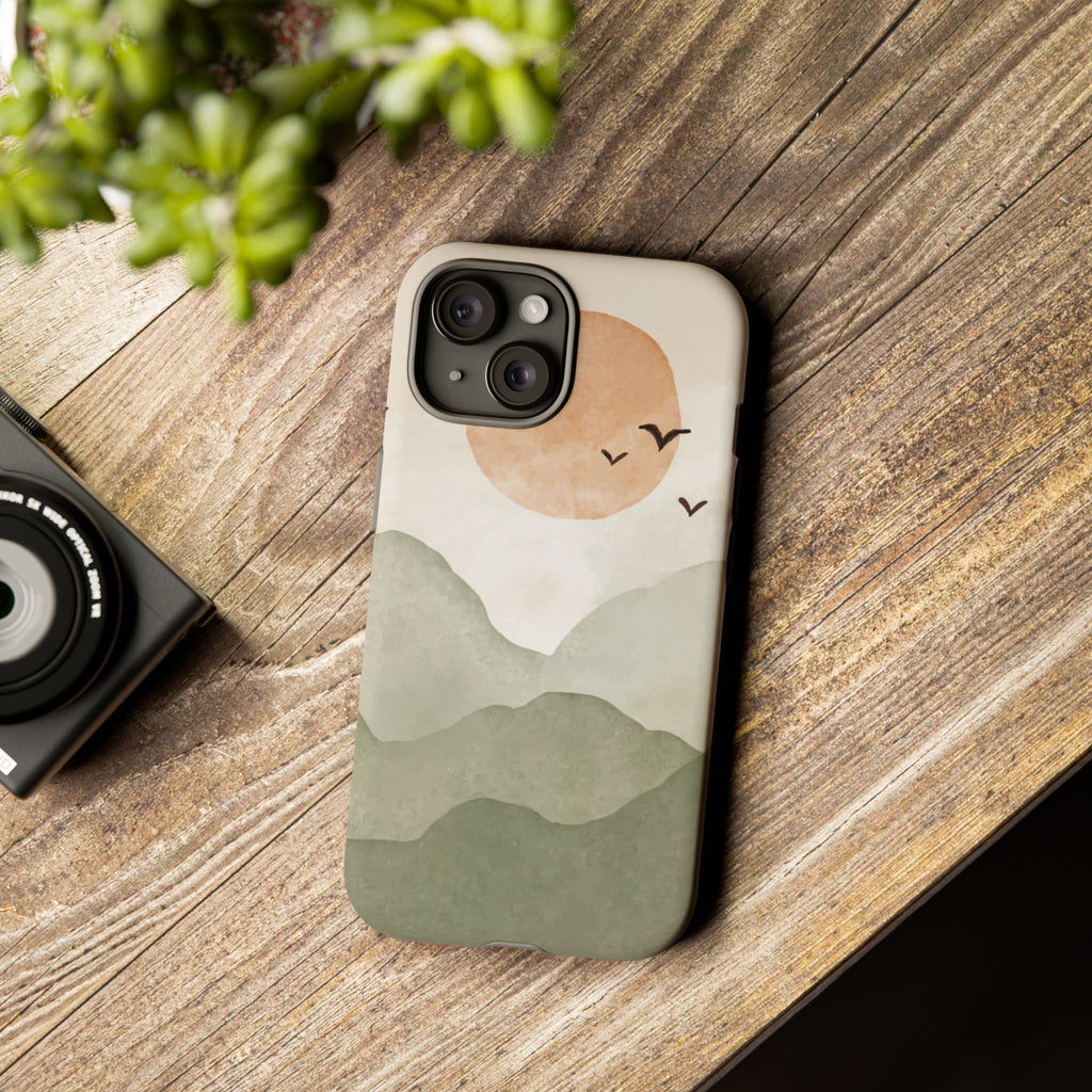 Nature-Inspired Phone Case | Scenic Mountain Design, Tough Case for Outdoor Lovers, Gift for Nature Enthusiasts, Eco-Friendly Slim Case