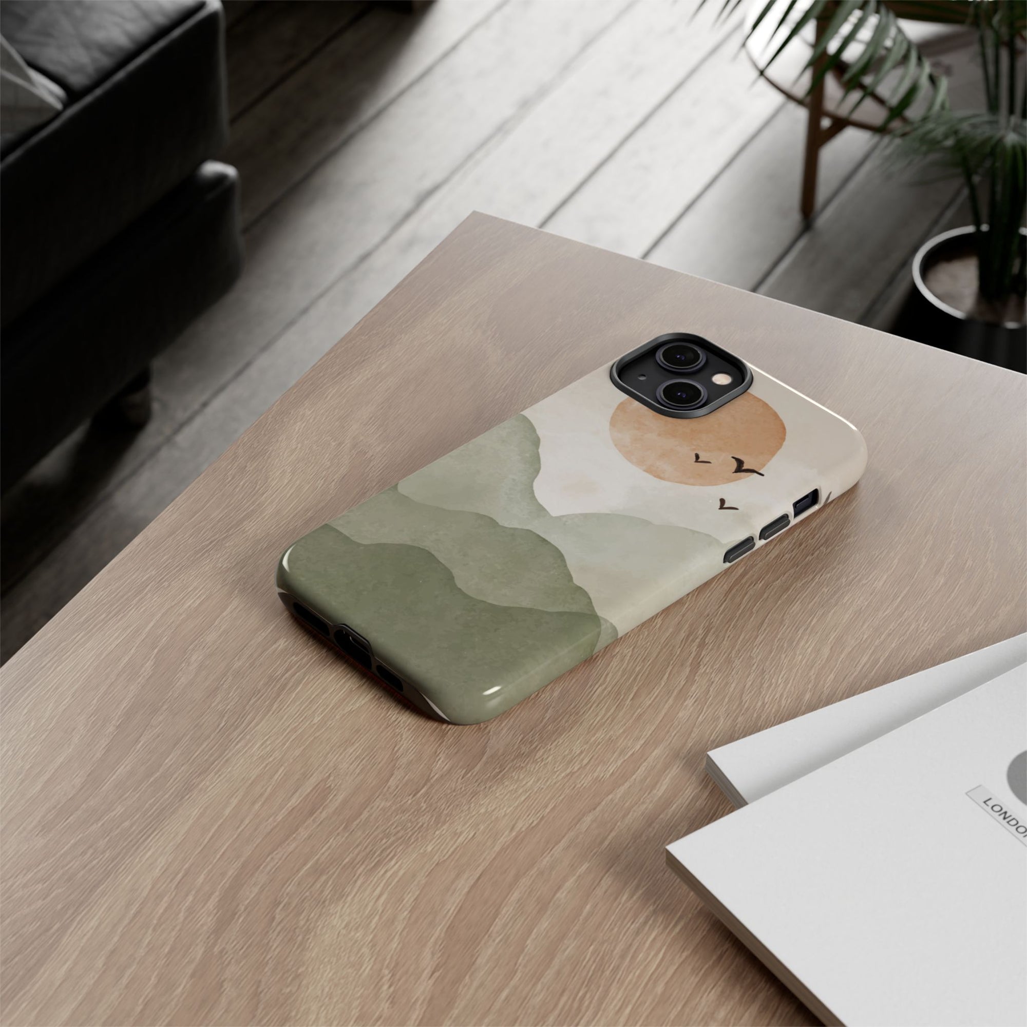 Nature-Inspired Phone Case | Scenic Mountain Design, Tough Case for Outdoor Lovers, Gift for Nature Enthusiasts, Eco-Friendly Slim Case