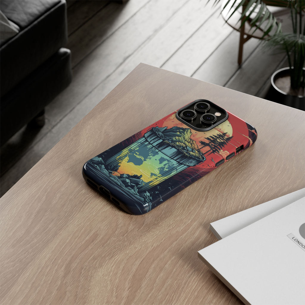 Vibrant Nature-Themed Phone Case, Tough Cases for Adventurers, Eco-Friendly, Trendy Phone Accessory, Great Gift for Nature Lovers