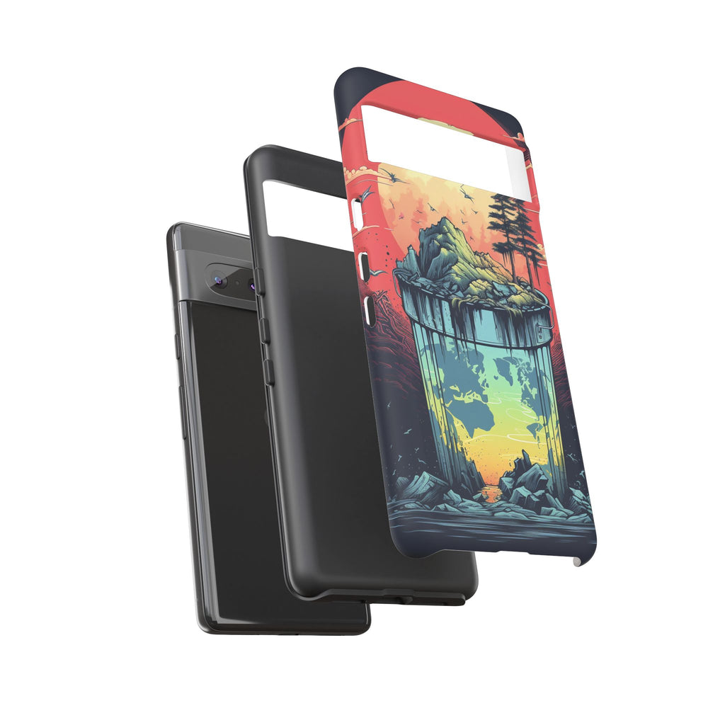 Vibrant Nature-Themed Phone Case, Tough Cases for Adventurers, Eco-Friendly, Trendy Phone Accessory, Great Gift for Nature Lovers