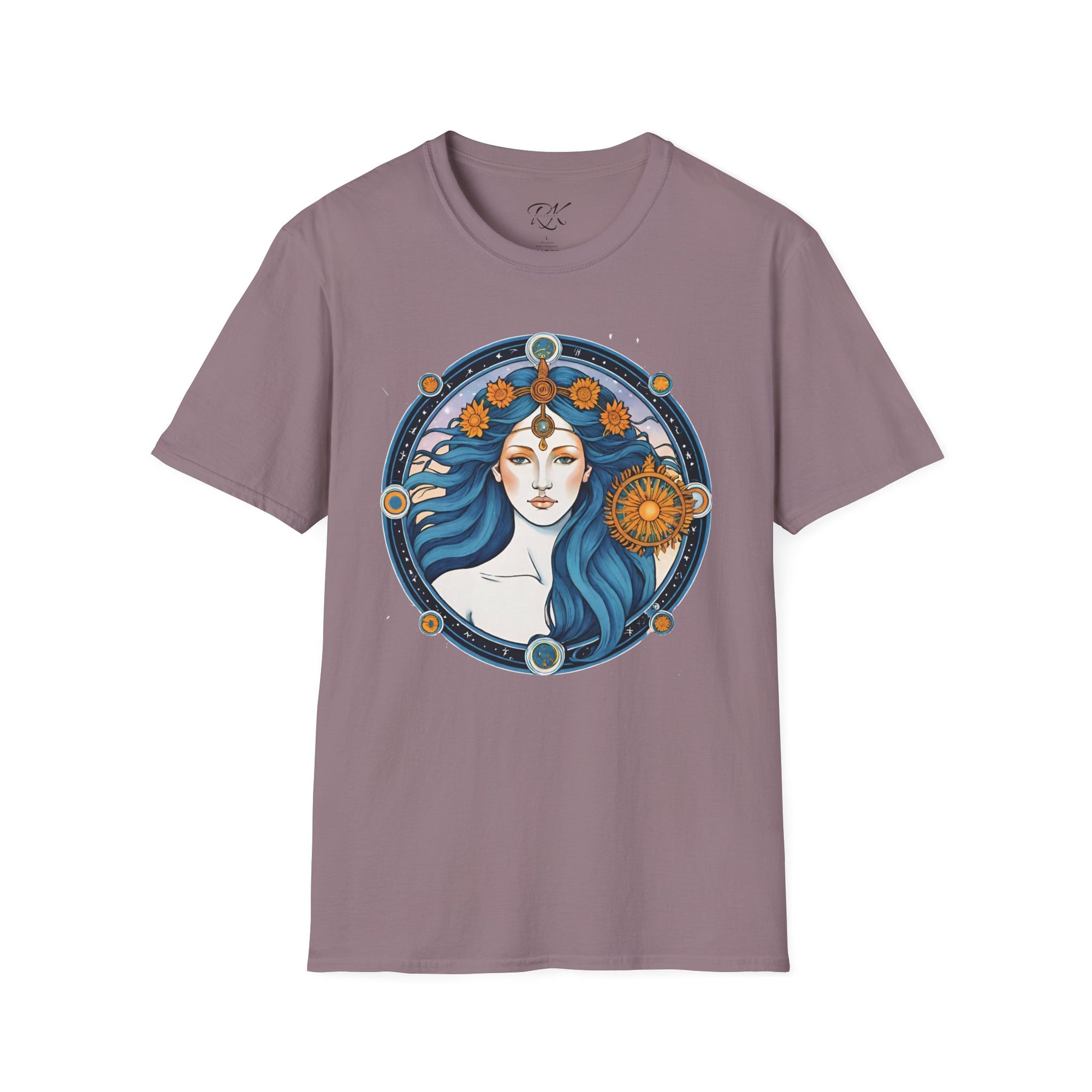 Celestial Goddess Unisex T-Shirt, Bohemian Tee, Astrology Shirt, Gift for Her, Spiritual Fashion, Horoscope Apparel