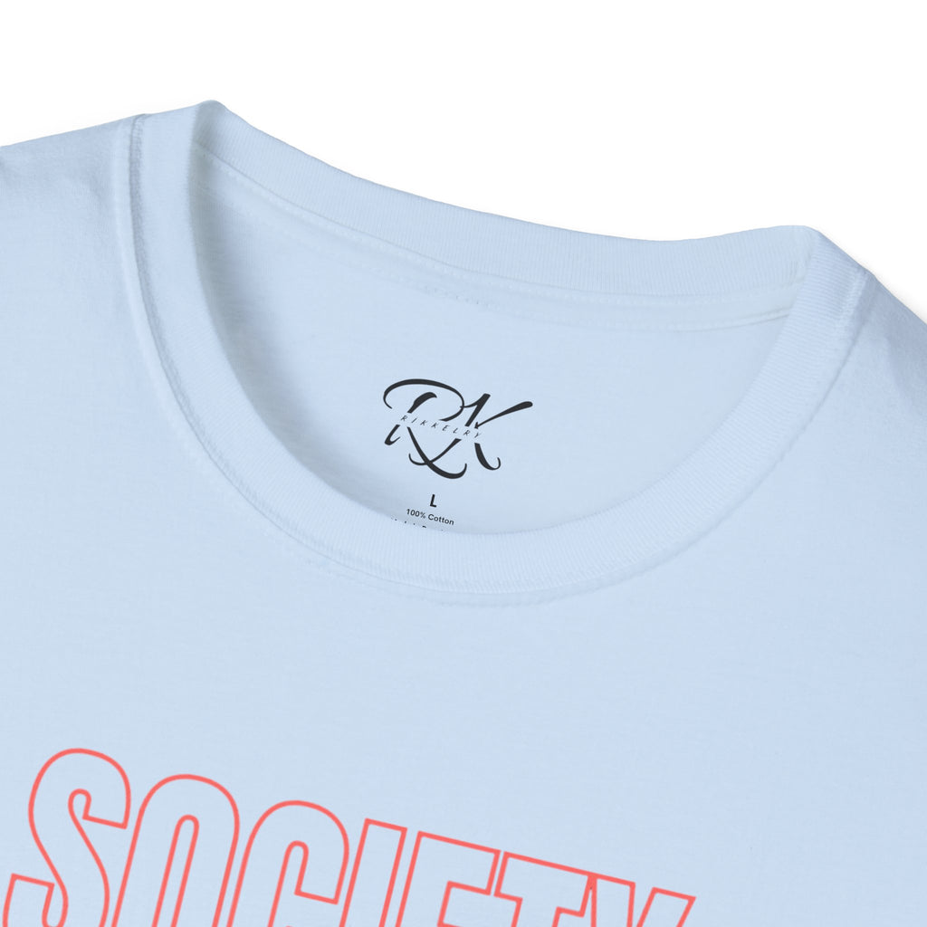 Society Graphic Unisex T-Shirt, Trendy Casual Tee, Unique Gift for Friends, Streetwear, Everyday Style