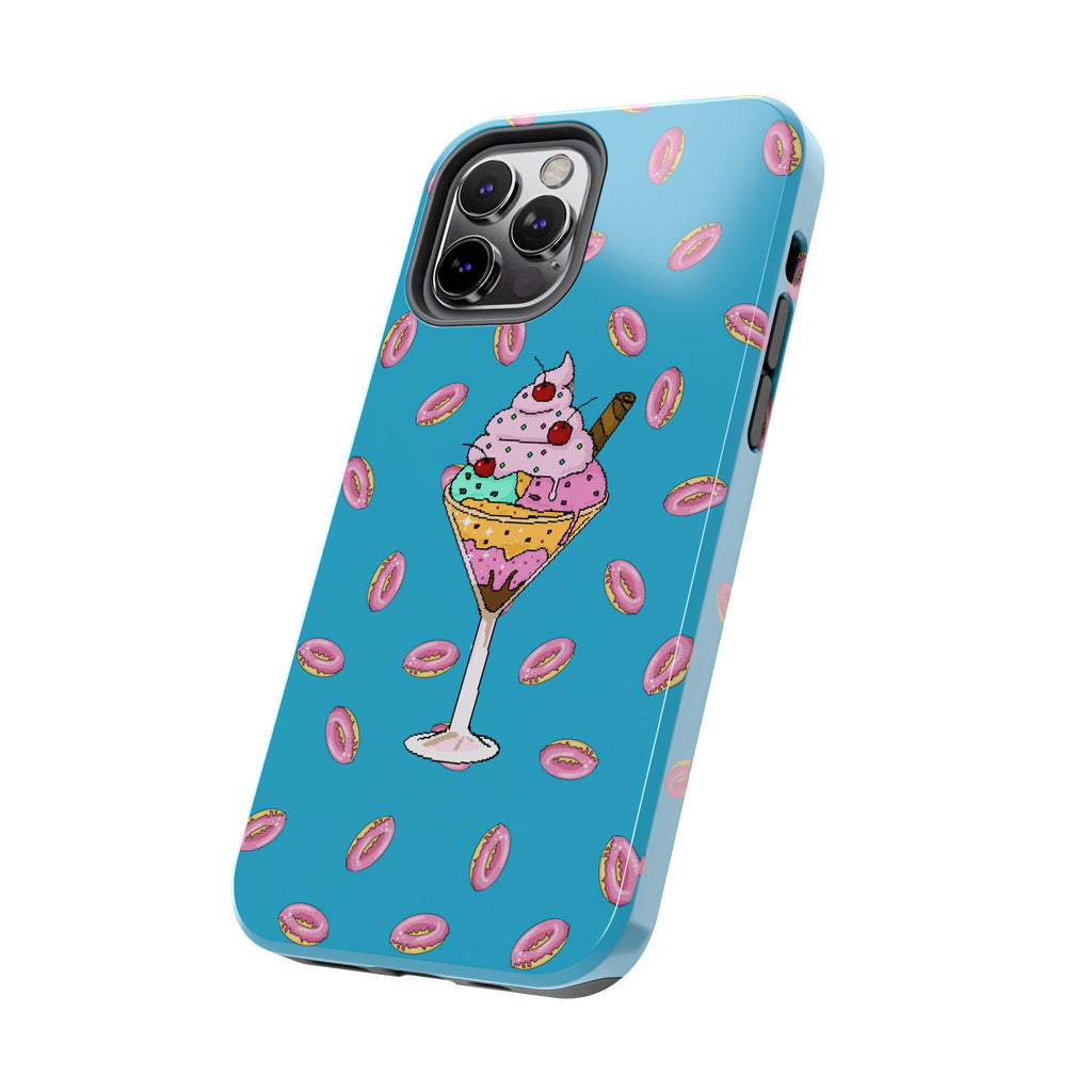 Cute Dessert Phone Cases, Fun iPhone Covers, Quirky Phone Accessories, Donut Lovers Gift, Ice Cream Phone Protector