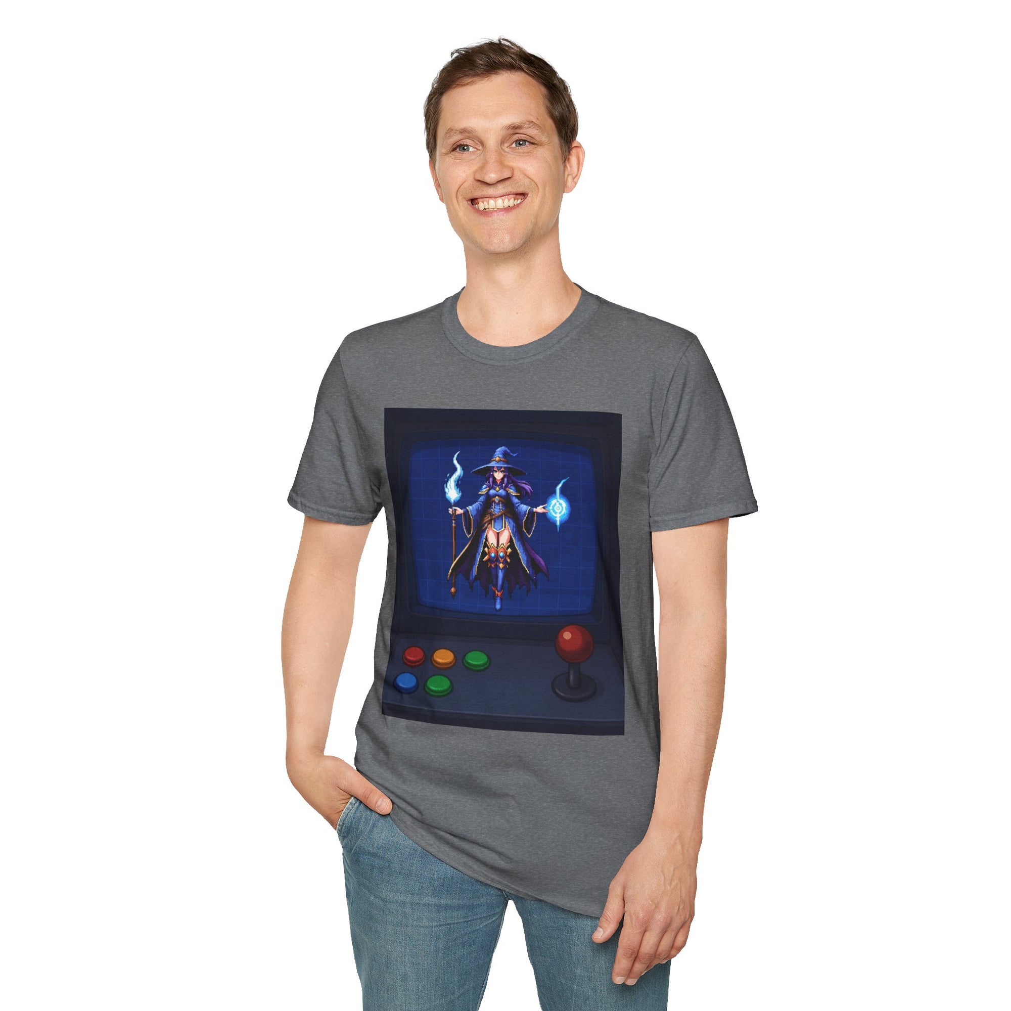 Retro Gamer Unisex T-Shirt - Perfect Gift for Gamers, Video Game Lovers, Game Night, Casual Wear, Fun Tees