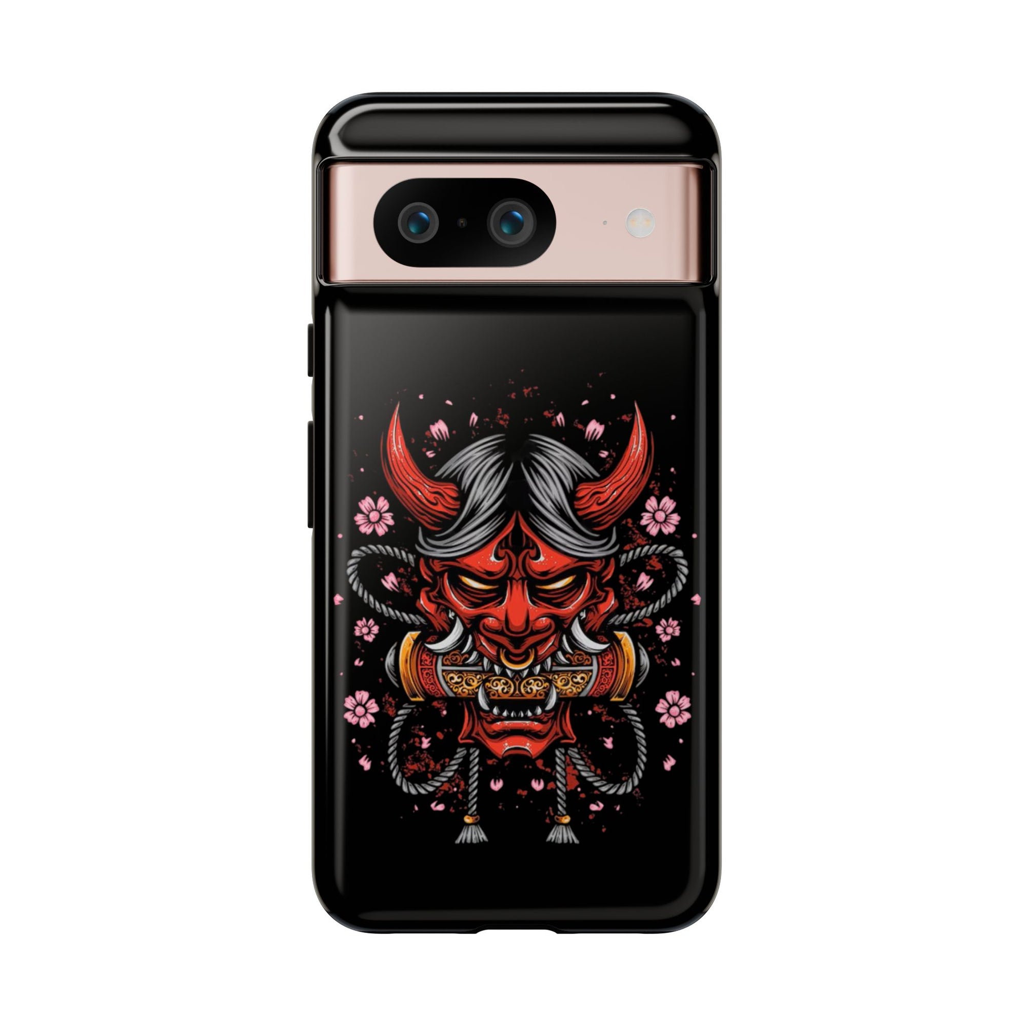 Tough Cases: Fierce Demon Phone Case, Edgy Phone Cover, Protect Your Device, Gift for Anime Fans, Unique Artwork Case