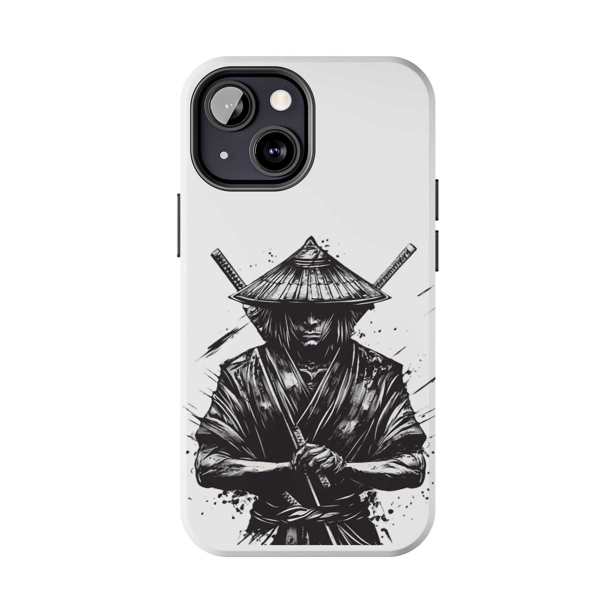 Samurai Tough Phone Cases, Rugged Smartphone Accessories, Durable Covers for Men, Unique Gifts for Him, Japanese Warrior Design