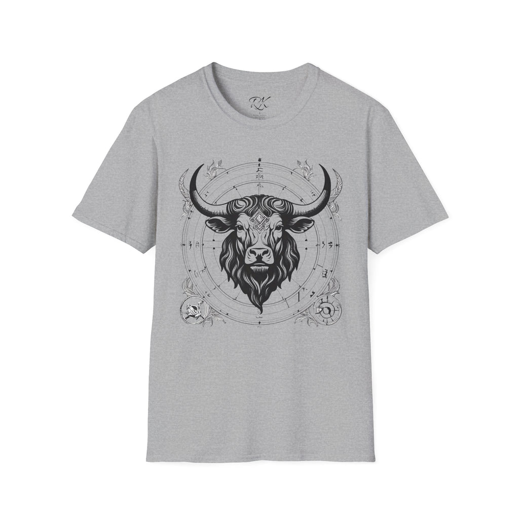 Taurus Zodiac T-Shirt, Astrology Tee, Horoscope Gift, Unisex Softstyle Shirt, Birthday Apparel, Taurus Constellation Top