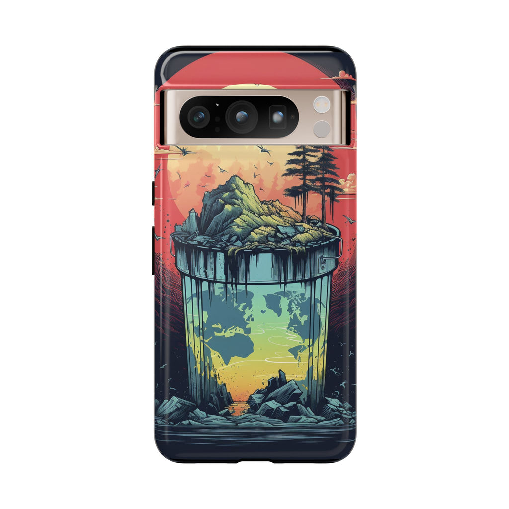 Vibrant Nature-Themed Phone Case, Tough Cases for Adventurers, Eco-Friendly, Trendy Phone Accessory, Great Gift for Nature Lovers