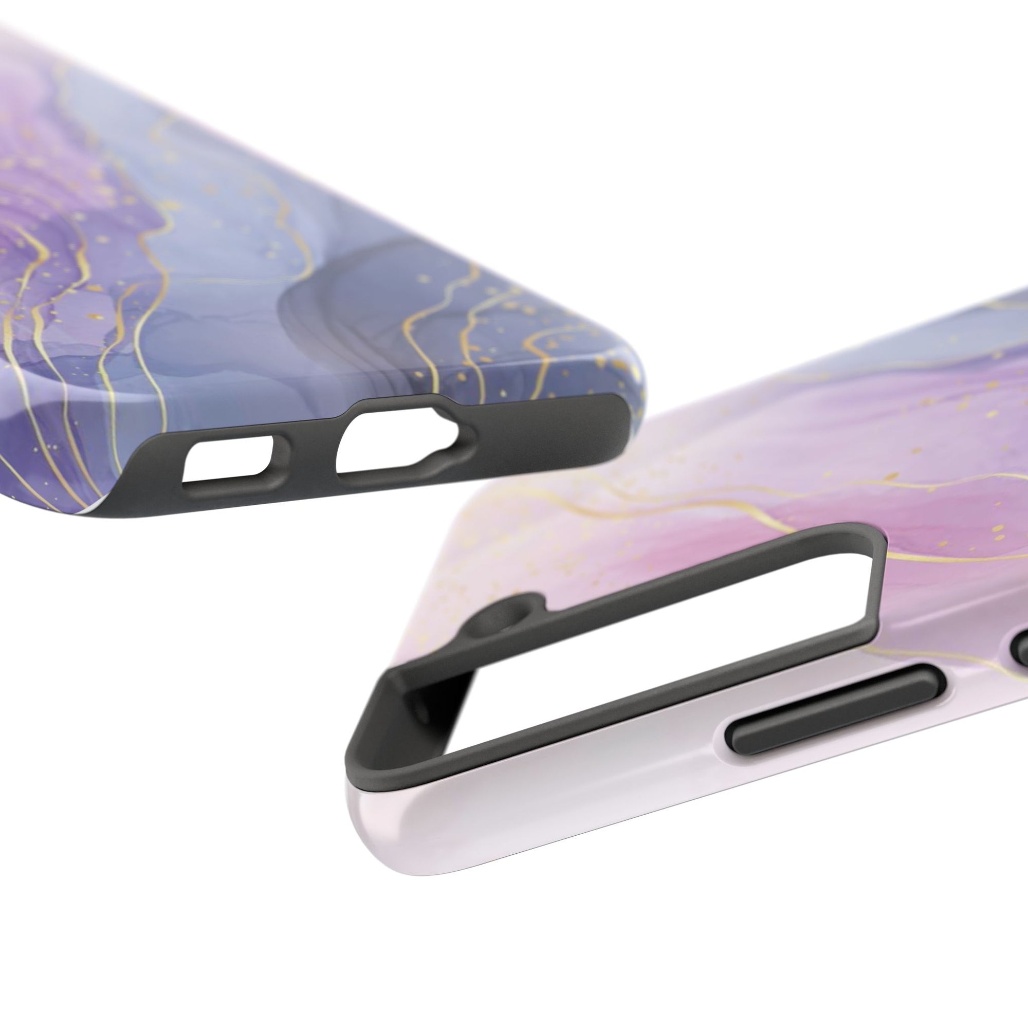 Elegant Abstract Tough Phone Cases for Stylish Protection, Gift for Her, Phone Accessories, Lavender Marble Design, Phone Cover for [...]