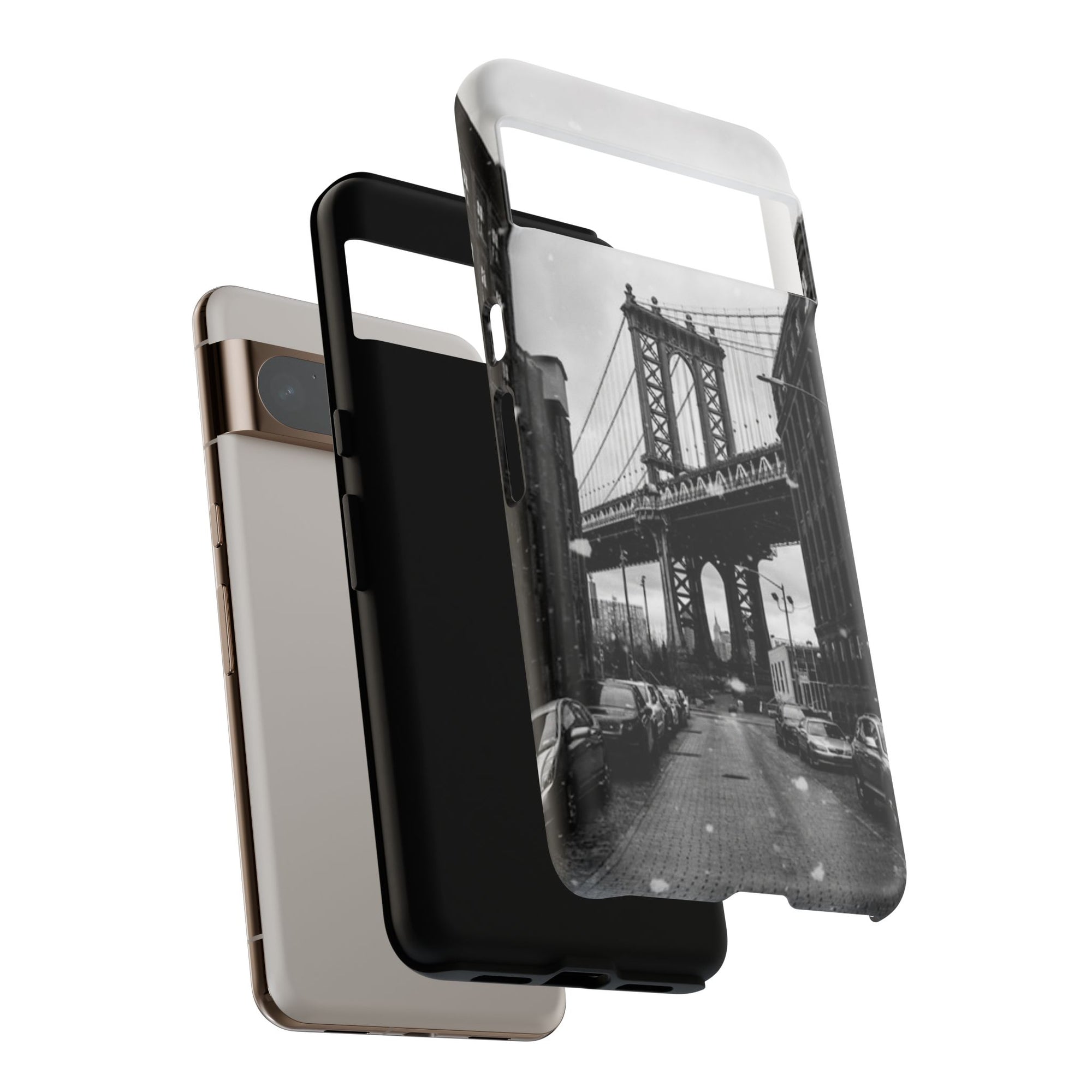 Black and White Phone Case with Iconic Bridge Design, Tough Cases for Photography Lovers, Unique Gift for Travelers, Stylish Everyday [...]