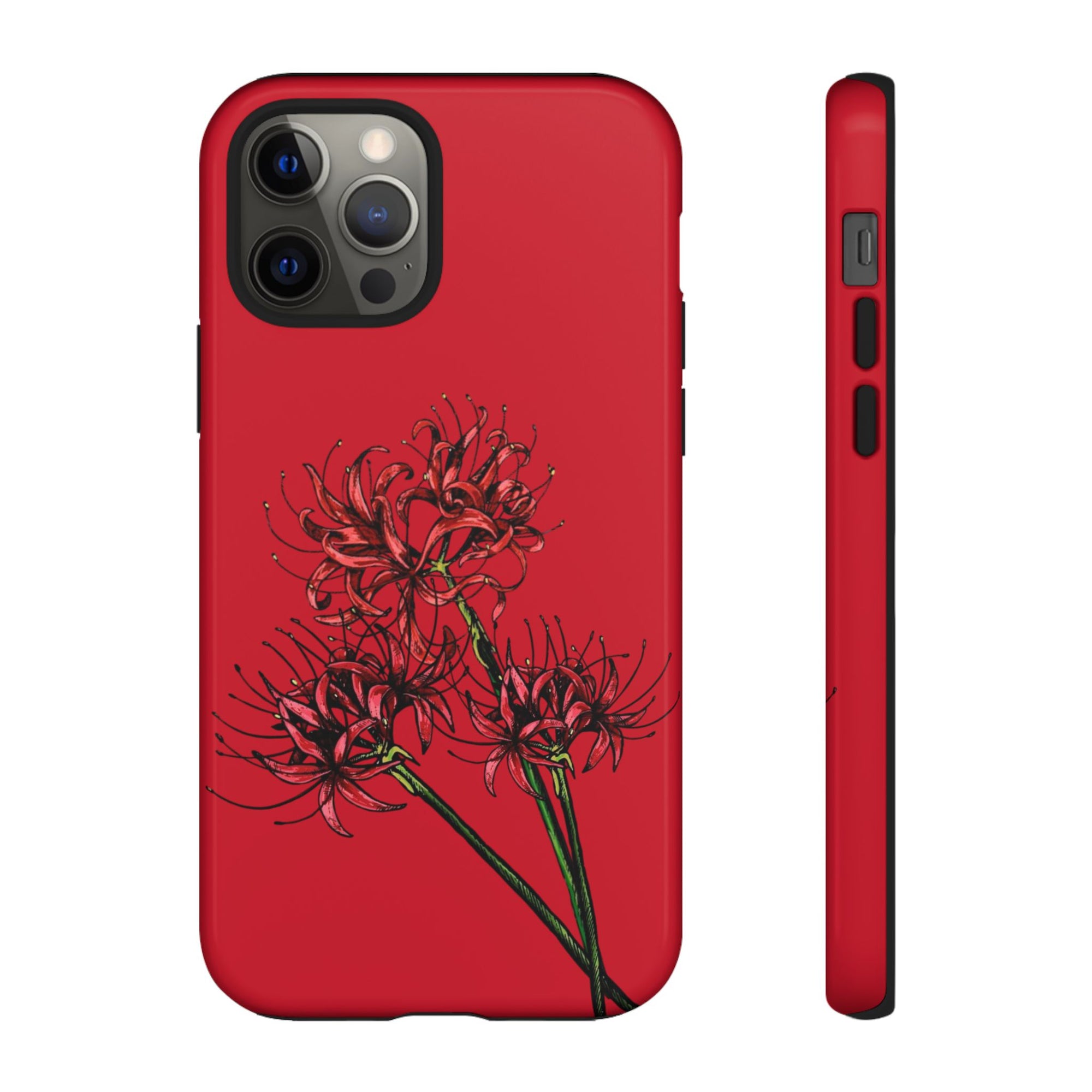 Floral Phone Case, Cute Durable Case for Plants Lovers, Stylish Tech Accessories, Gift for Her, Autumn Decor