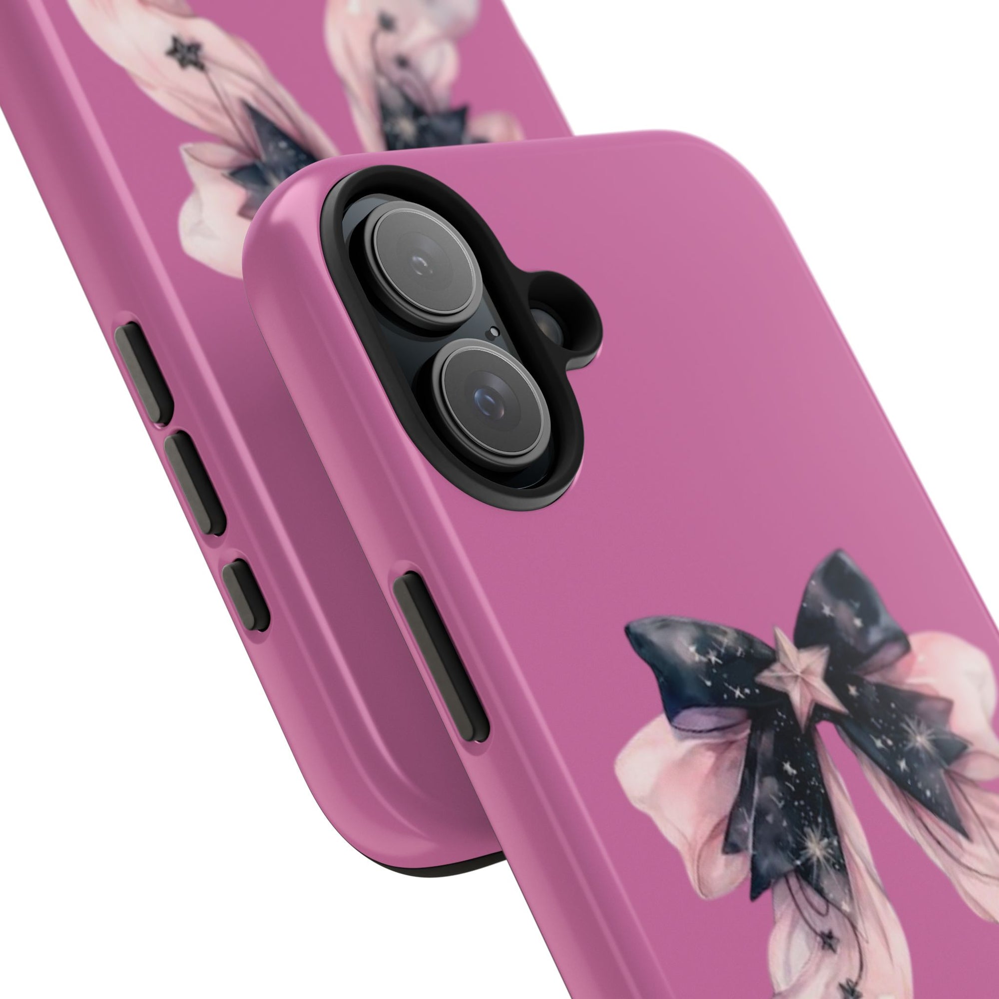 Pink Ribbon Tough Phone Cases, Galaxy Phone Covers, Chic Phone Protection, Ideal Gift for Her, Stylish Tech Accessories