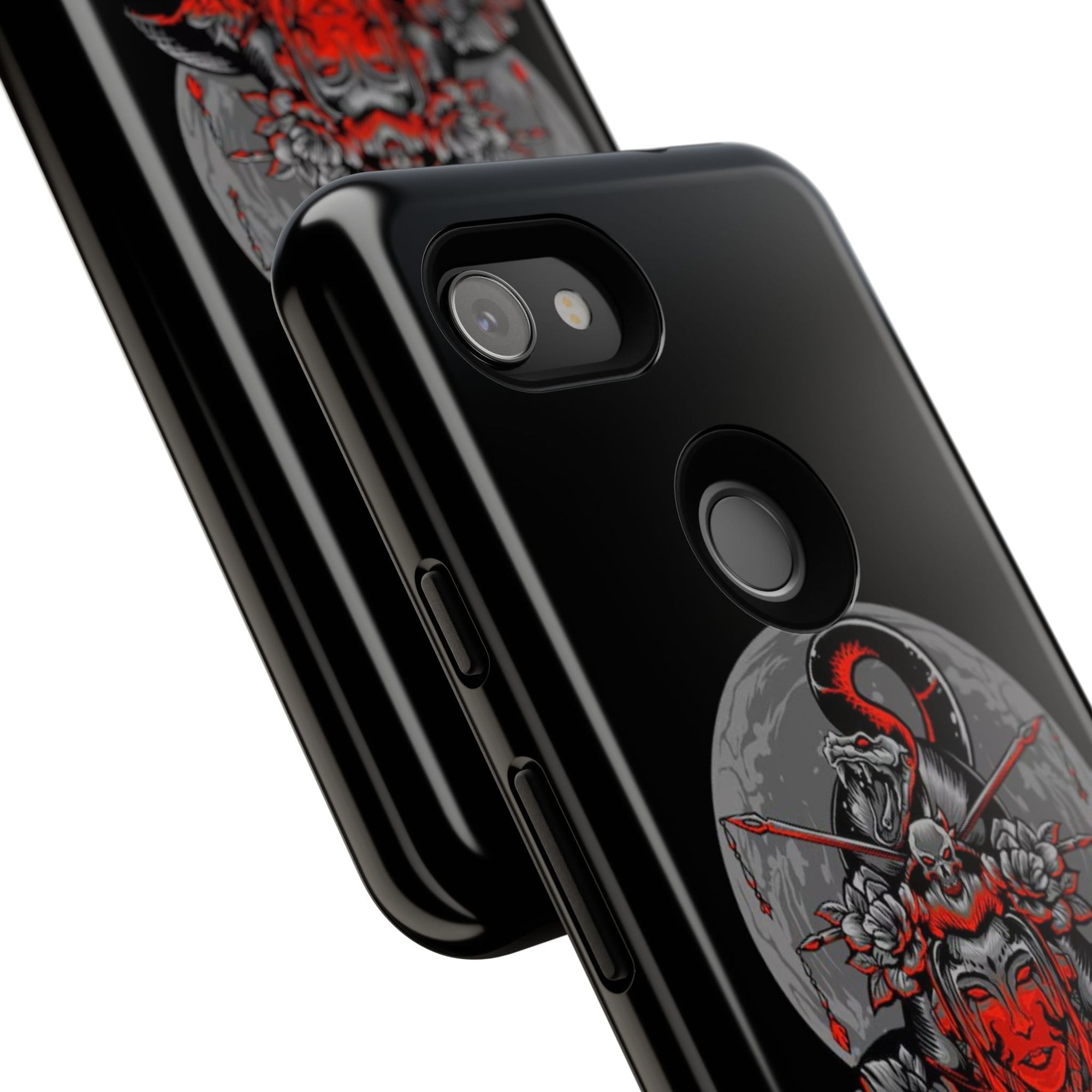 Tough Cases for iPhone, Dragon & Warrior Design, Durable Phone Protection, Perfect Gift for Tech Lovers, Unique Gifting