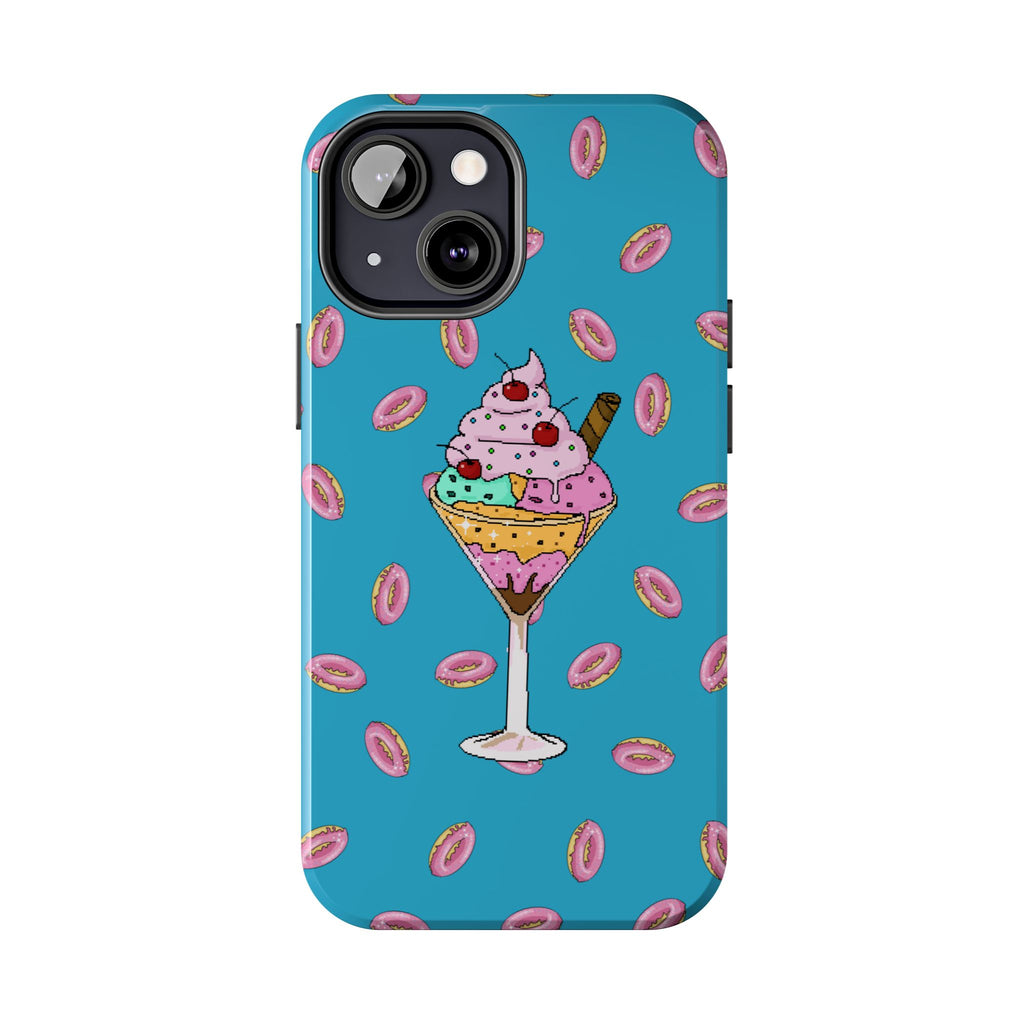 Cute Dessert Phone Cases, Fun iPhone Covers, Quirky Phone Accessories, Donut Lovers Gift, Ice Cream Phone Protector