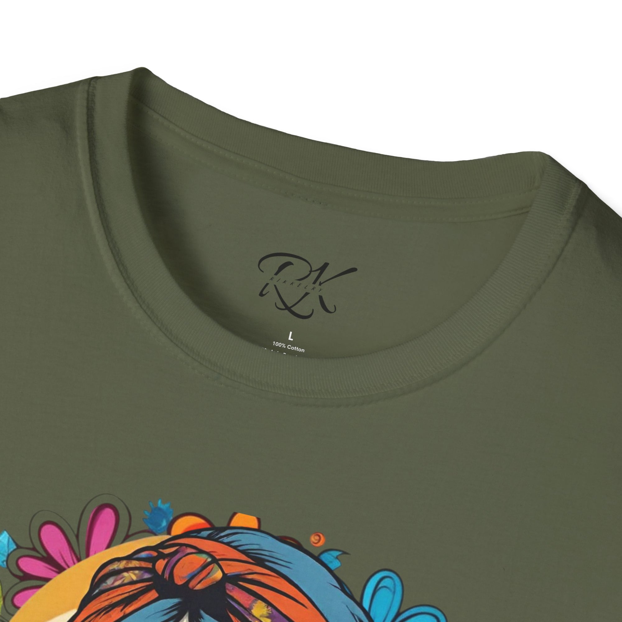 Bohemian Floral T-Shirt, Hippie Shirt, Peace Sign Tee, Gift for Festival Lovers, Artistic Apparel, Unisex Graphic Tee