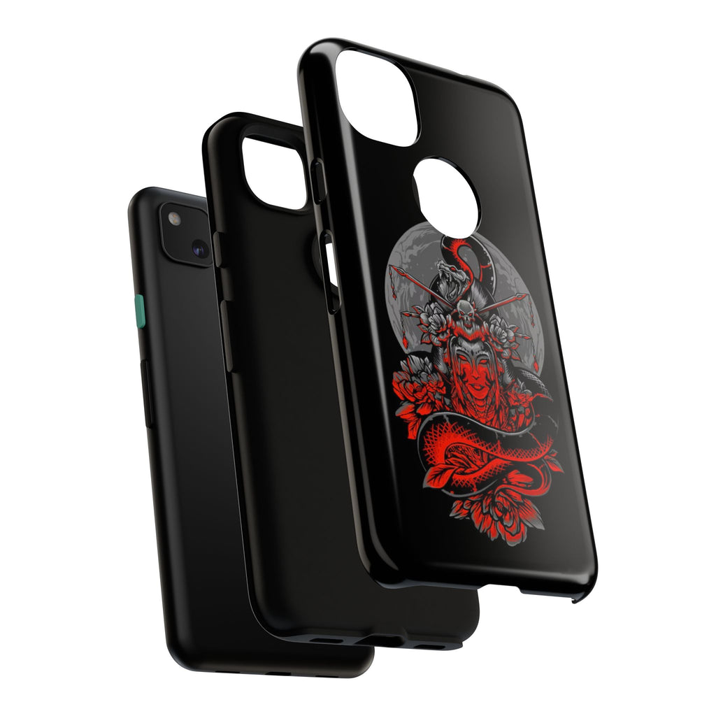 Tough Cases for iPhone, Dragon & Warrior Design, Durable Phone Protection, Perfect Gift for Tech Lovers, Unique Gifting