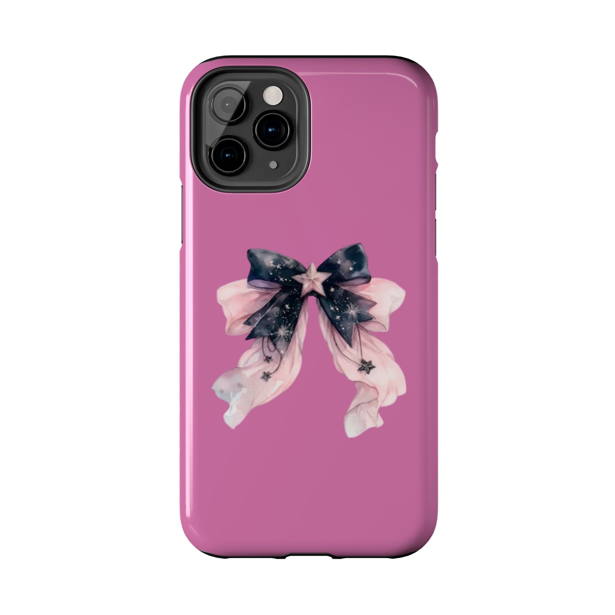Pink Ribbon Tough Phone Cases, Galaxy Phone Covers, Chic Phone Protection, Ideal Gift for Her, Stylish Tech Accessories