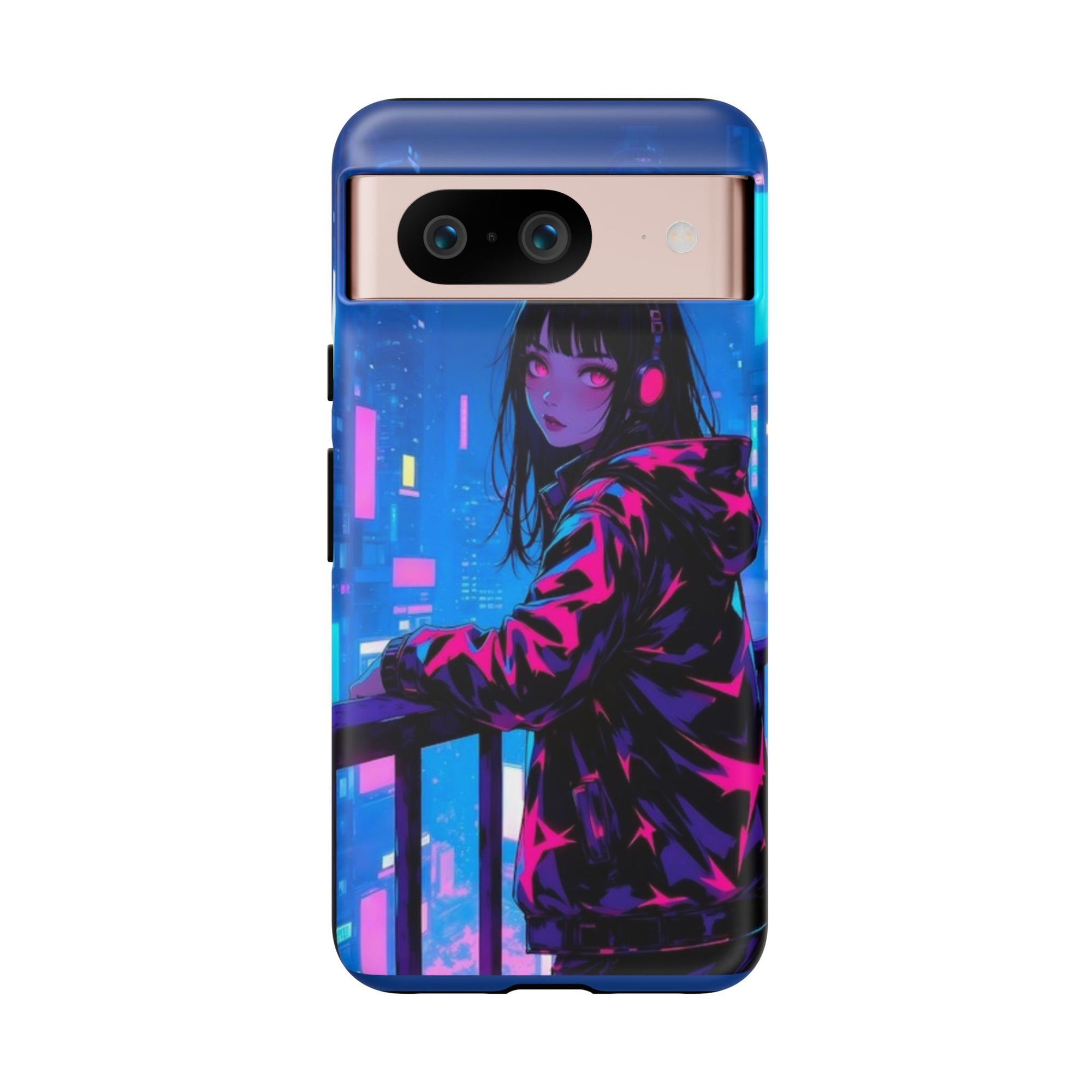 Futuristic Phone Case, Cyberpunk Aesthetic, Tough Phone Cover, Urban Style, Gift for Tech Lovers, Unique Phone Accessories, Streetwear [...]