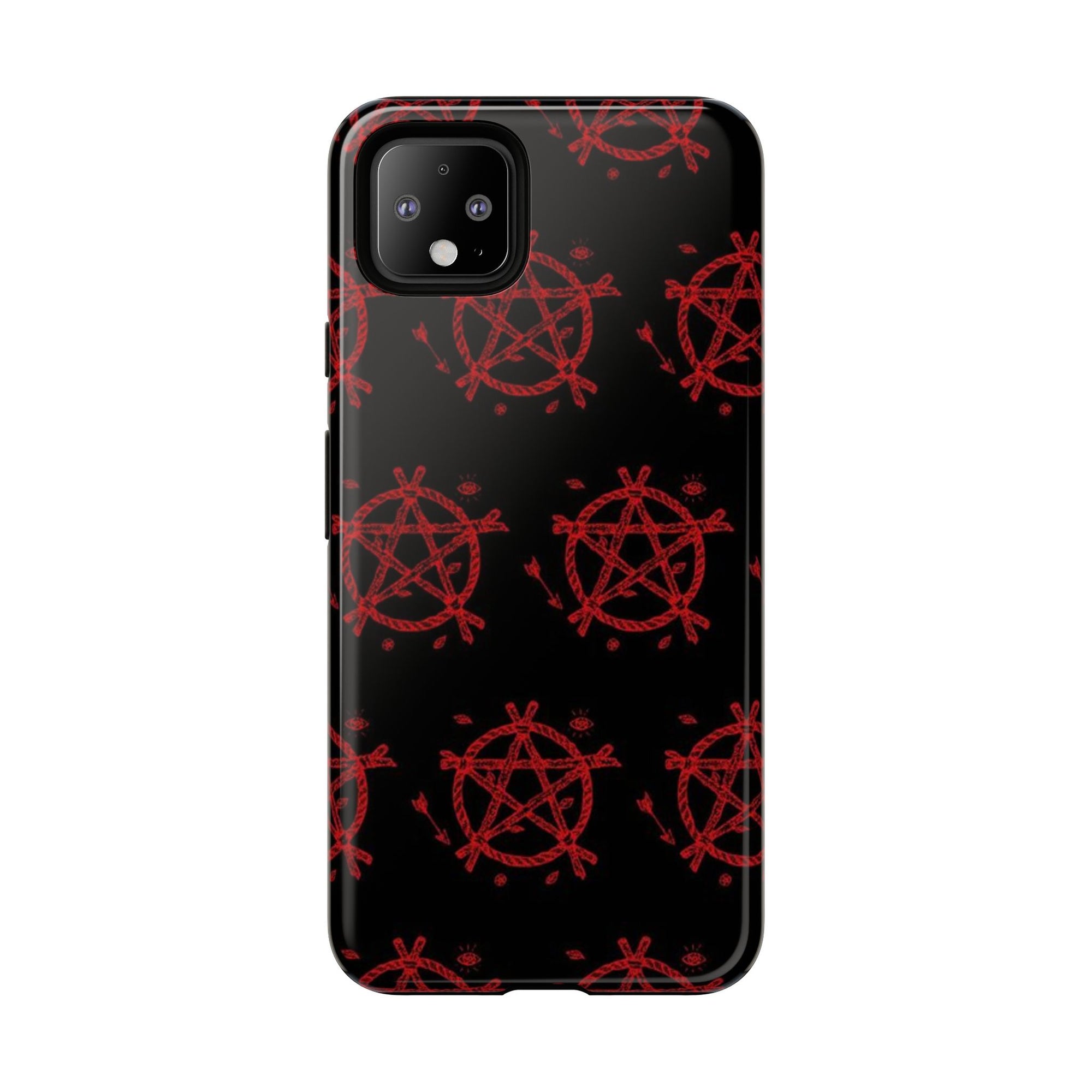 Anarchist iPhone Case, Tough Phone Cover, Punk Style Accessory, Unique Gift for Rebels, Goth Aesthetic Phone Case