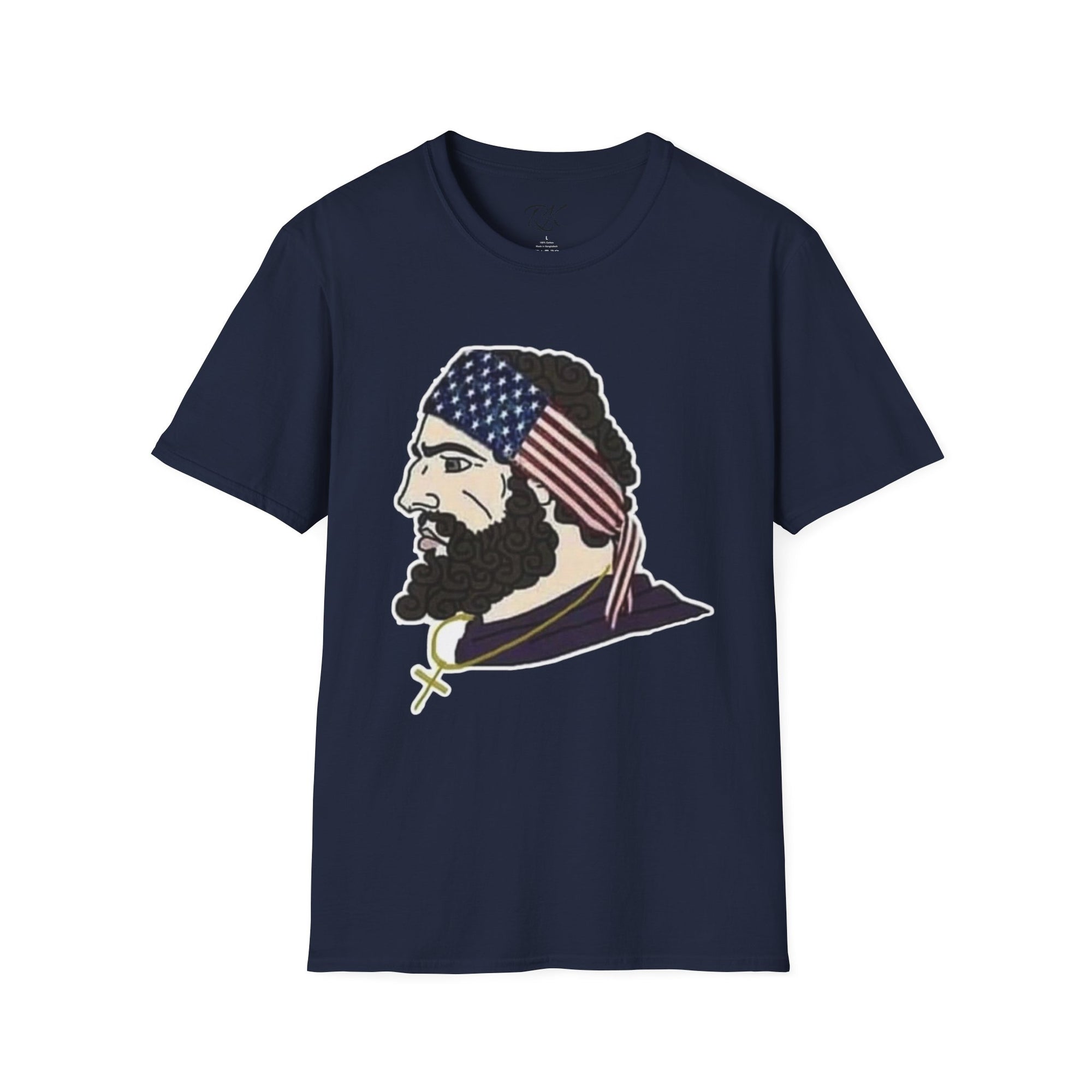 Patriotic Graphic T-Shirt, Unisex Softstyle Tee, Independence Day Gift, Freedom Apparel, Americana Clothing