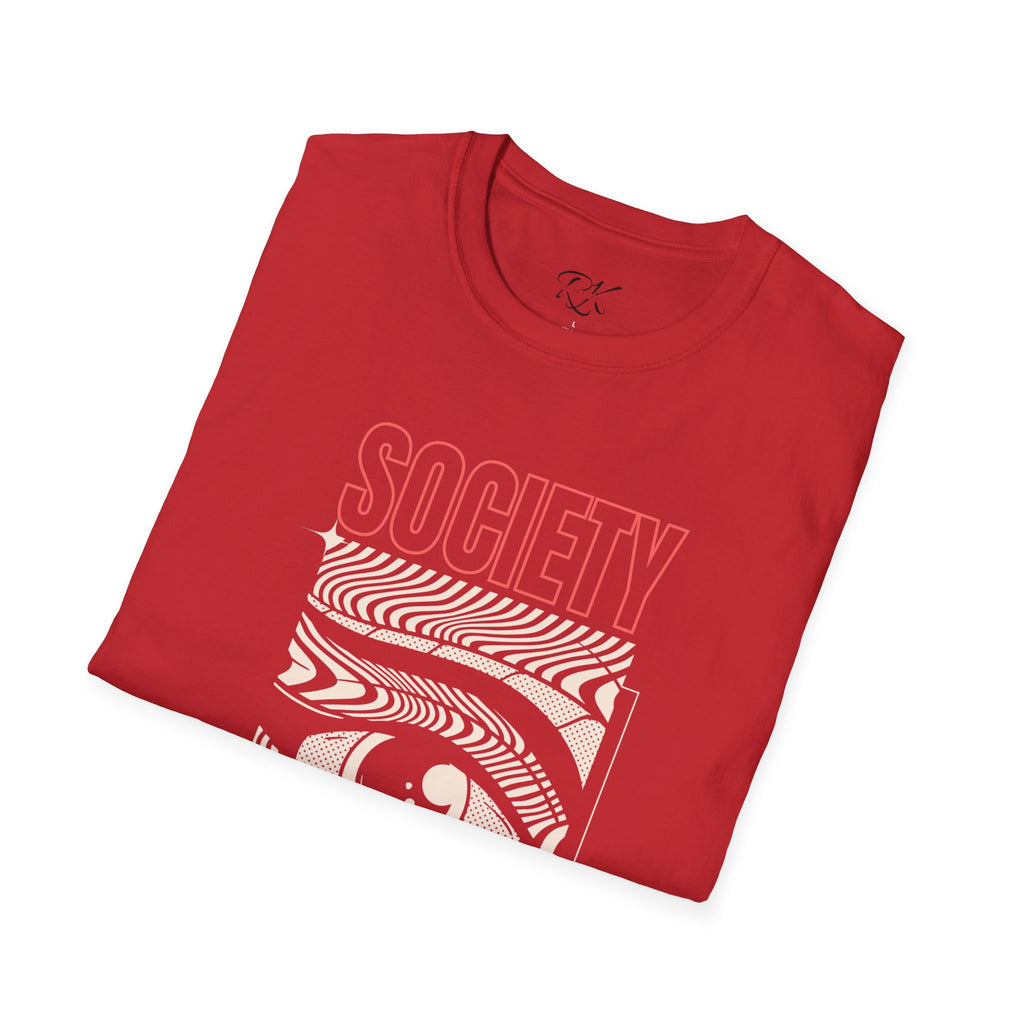 Society Graphic Unisex T-Shirt, Trendy Casual Tee, Unique Gift for Friends, Streetwear, Everyday Style