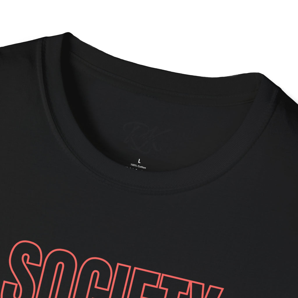 Society Graphic Unisex T-Shirt, Trendy Casual Tee, Unique Gift for Friends, Streetwear, Everyday Style
