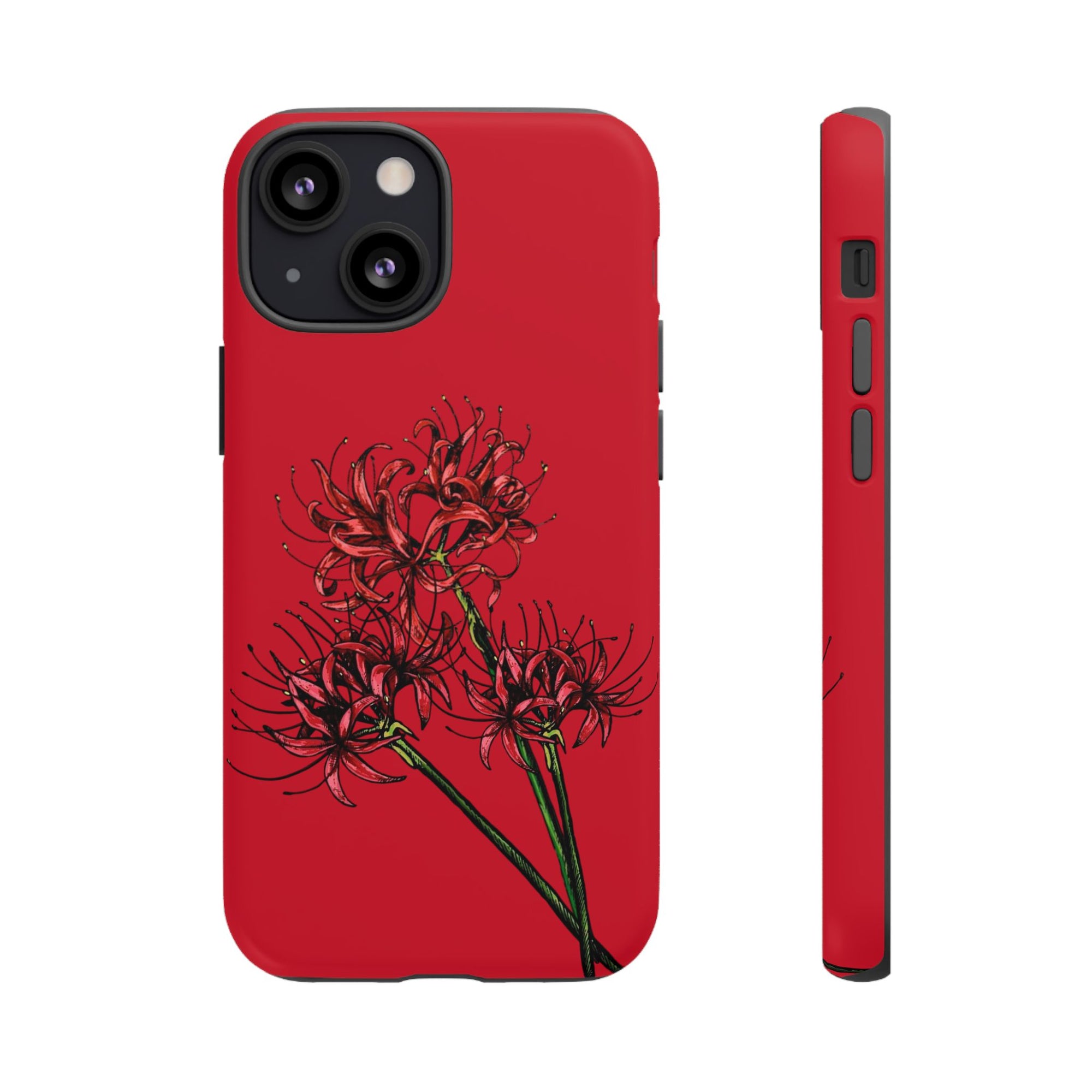 Floral Phone Case, Cute Durable Case for Plants Lovers, Stylish Tech Accessories, Gift for Her, Autumn Decor