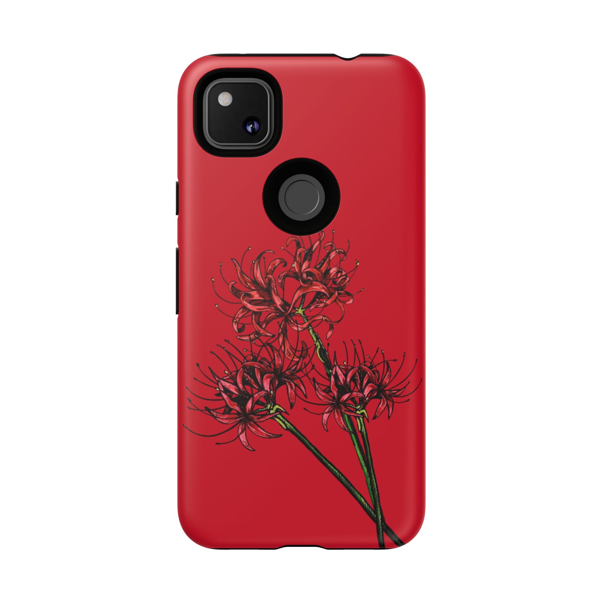 Floral Phone Case, Cute Durable Case for Plants Lovers, Stylish Tech Accessories, Gift for Her, Autumn Decor
