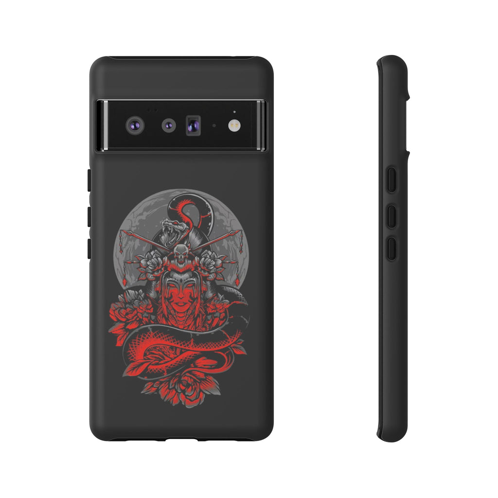 Tough Cases for iPhone, Dragon & Warrior Design, Durable Phone Protection, Perfect Gift for Tech Lovers, Unique Gifting
