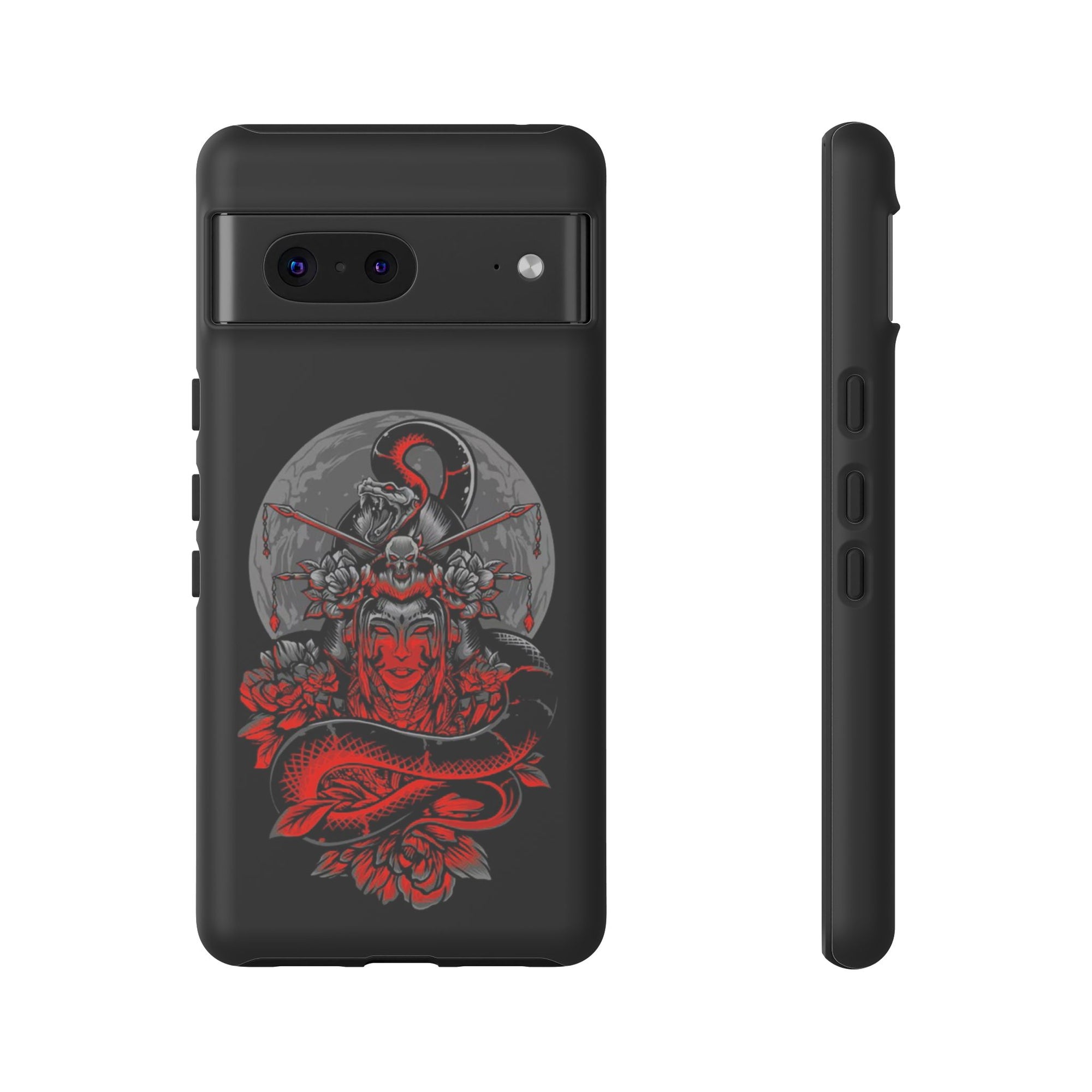 Tough Cases for iPhone, Dragon & Warrior Design, Durable Phone Protection, Perfect Gift for Tech Lovers, Unique Gifting