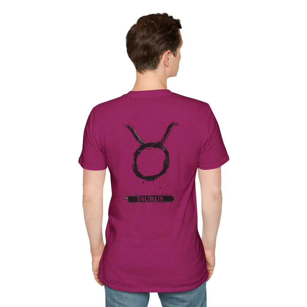 Taurus Zodiac T-Shirt, Astrology Tee, Horoscope Gift, Unisex Softstyle Shirt, Birthday Apparel, Taurus Constellation Top
