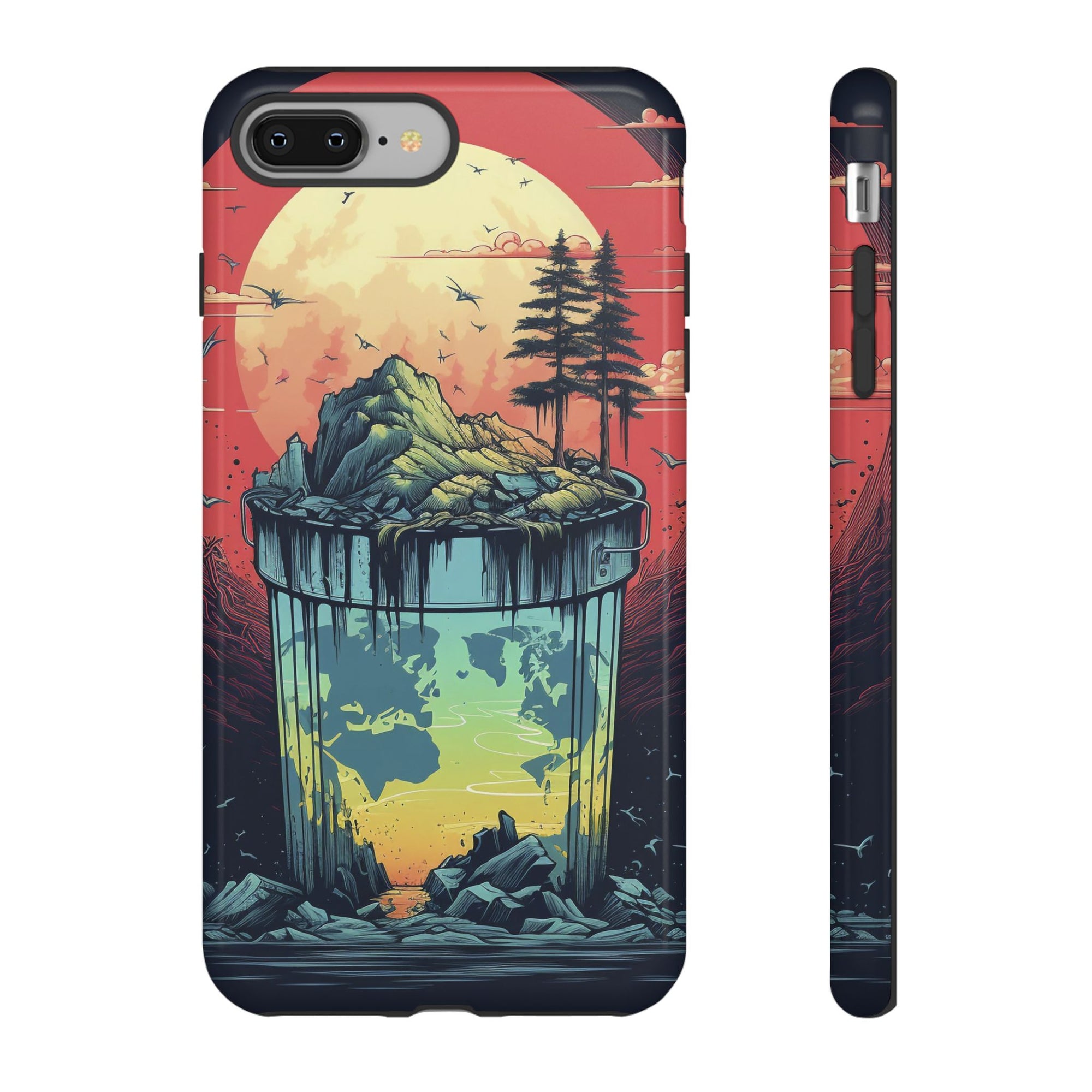 Vibrant Nature-Themed Phone Case, Tough Cases for Adventurers, Eco-Friendly, Trendy Phone Accessory, Great Gift for Nature Lovers