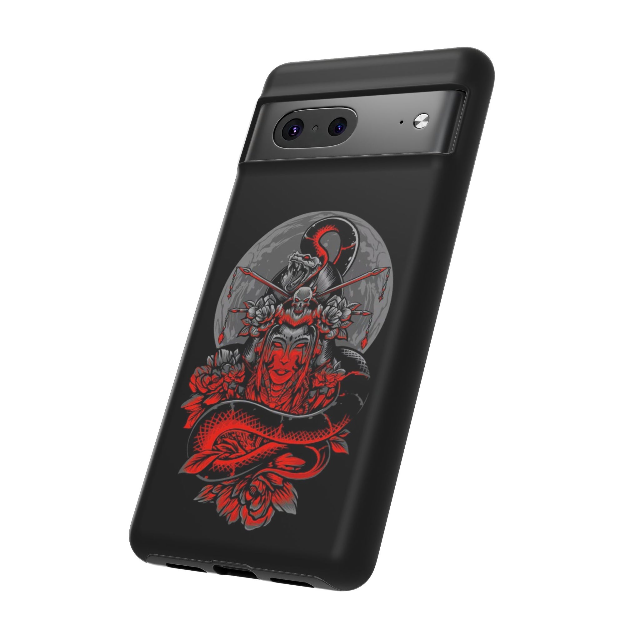 Tough Cases for iPhone, Dragon & Warrior Design, Durable Phone Protection, Perfect Gift for Tech Lovers, Unique Gifting