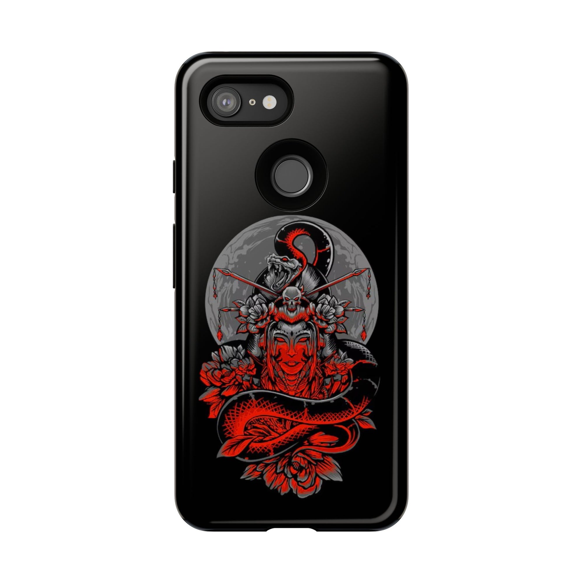 Tough Cases for iPhone, Dragon & Warrior Design, Durable Phone Protection, Perfect Gift for Tech Lovers, Unique Gifting