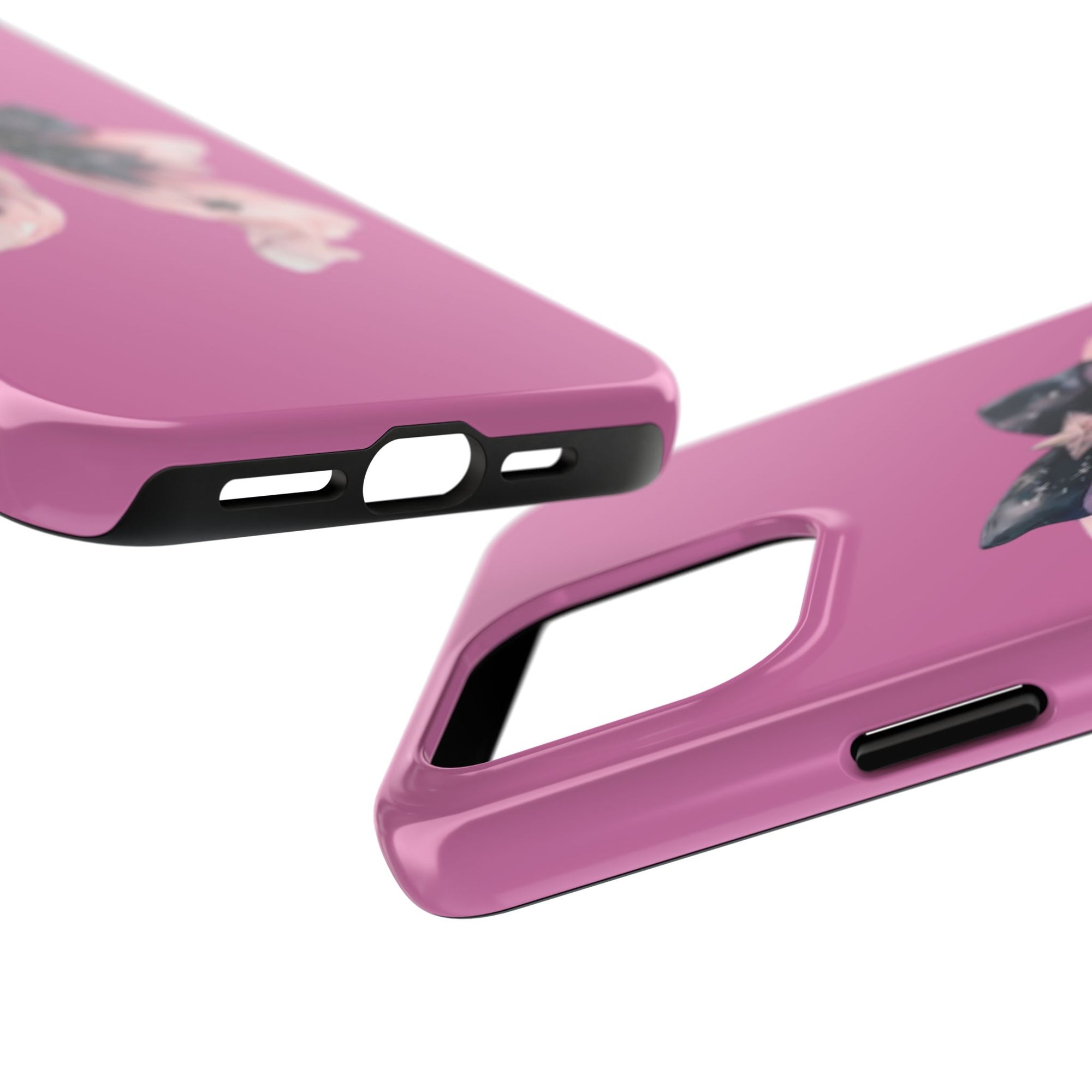 Pink Ribbon Tough Phone Cases, Galaxy Phone Covers, Chic Phone Protection, Ideal Gift for Her, Stylish Tech Accessories