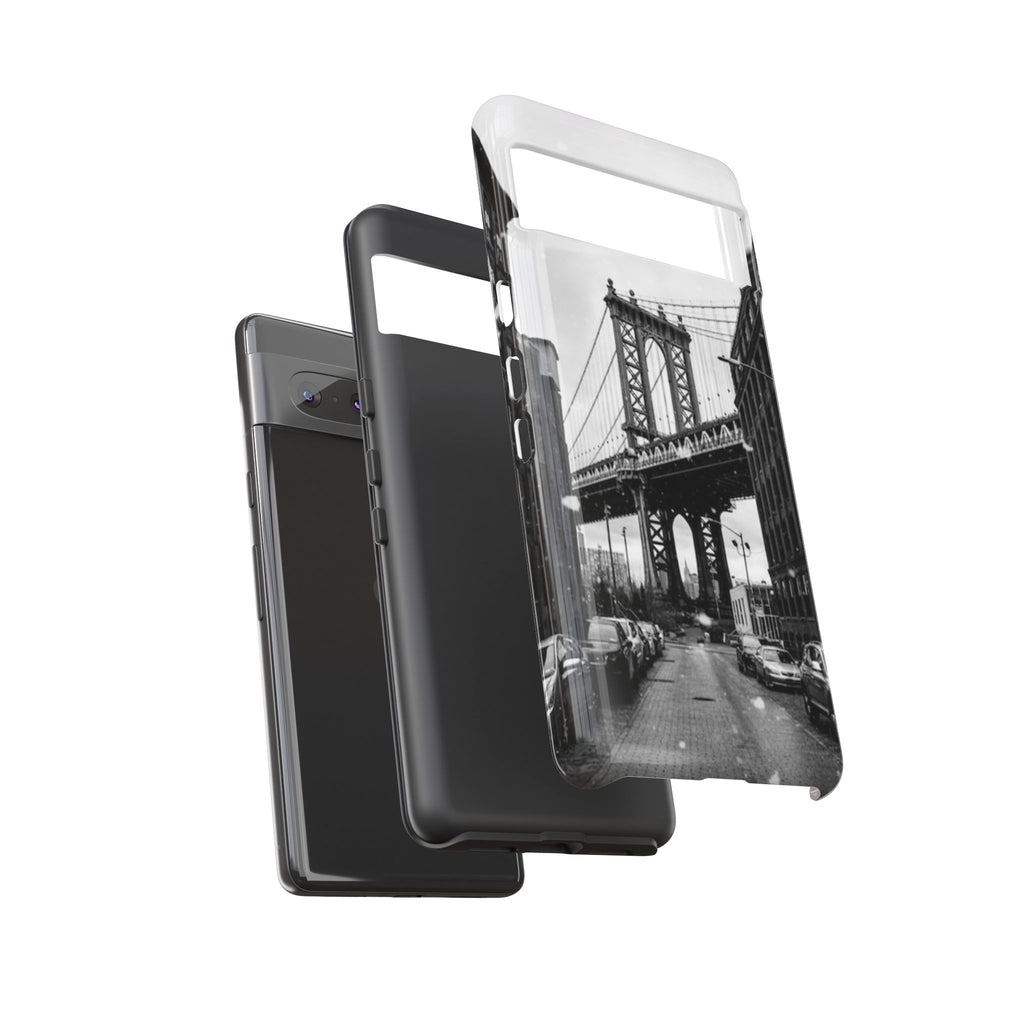 Black and White Phone Case with Iconic Bridge Design, Tough Cases for Photography Lovers, Unique Gift for Travelers, Stylish Everyday [...]