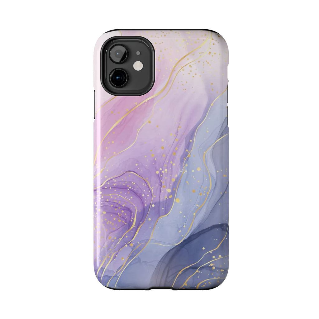 Elegant Abstract Tough Phone Cases for Stylish Protection, Gift for Her, Phone Accessories, Lavender Marble Design, Phone Cover for [...]