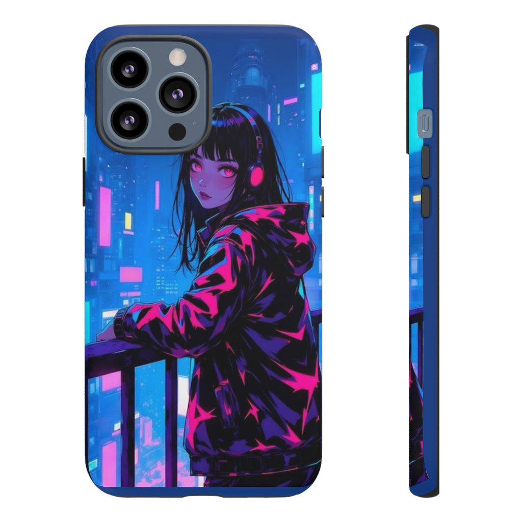 Futuristic Phone Case, Cyberpunk Aesthetic, Tough Phone Cover, Urban Style, Gift for Tech Lovers, Unique Phone Accessories, Streetwear [...]