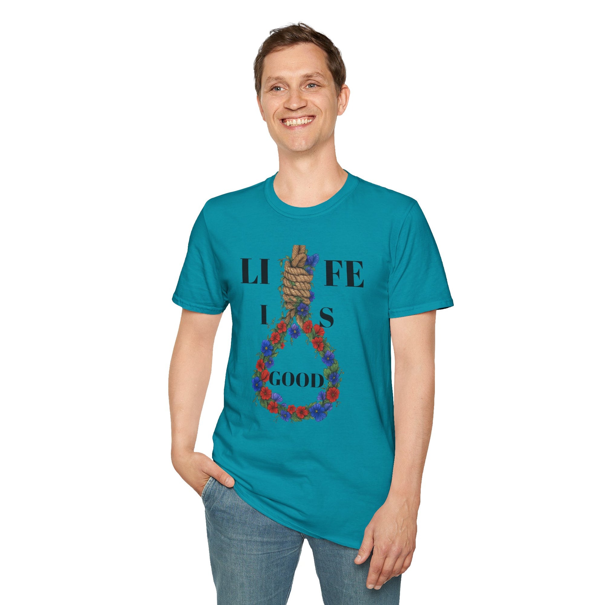 Life Is Good Unisex Softstyle T-Shirt