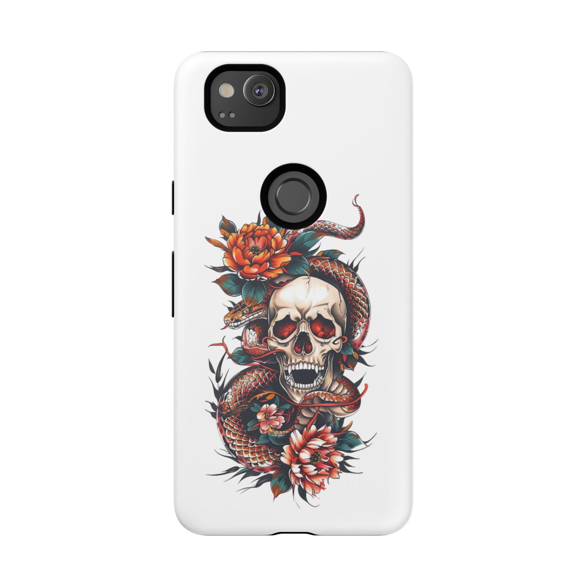 Tough Cases: Skull and Snake Phone Cases, Edgy Accessories, Alternative Fashion, Quirky Gift Ideas, Gothic Style