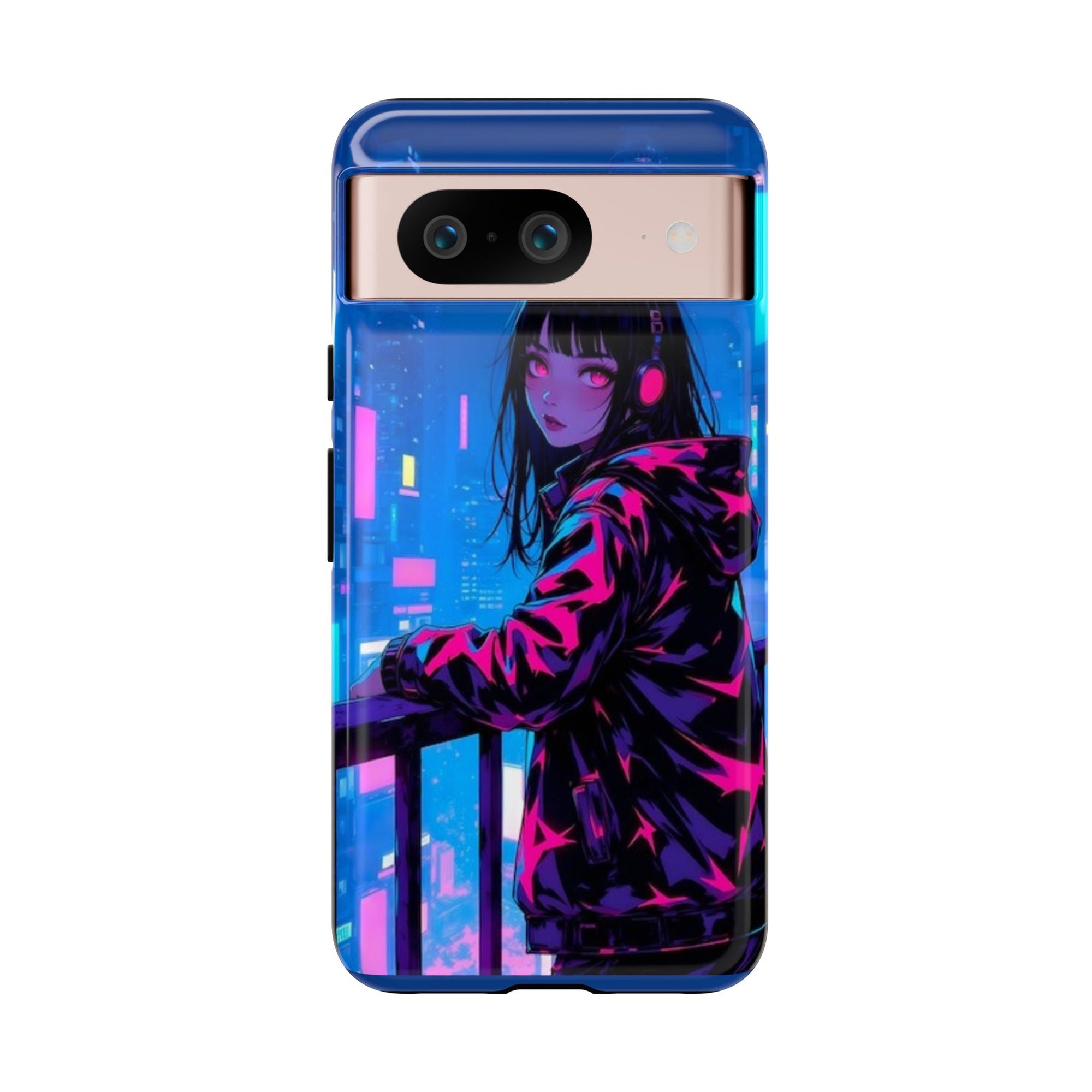Futuristic Phone Case, Cyberpunk Aesthetic, Tough Phone Cover, Urban Style, Gift for Tech Lovers, Unique Phone Accessories, Streetwear [...]