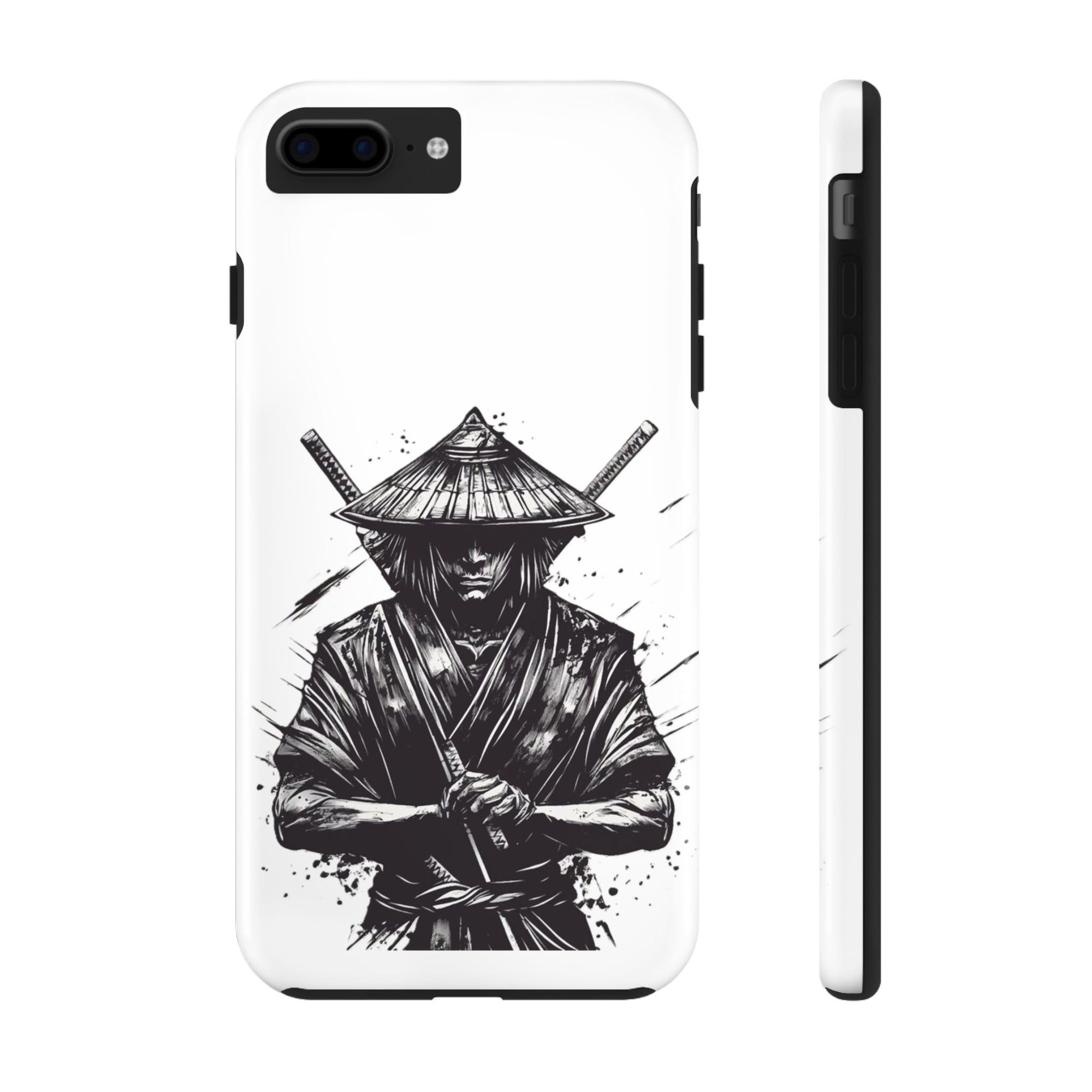 Samurai Tough Phone Cases, Rugged Smartphone Accessories, Durable Covers for Men, Unique Gifts for Him, Japanese Warrior Design