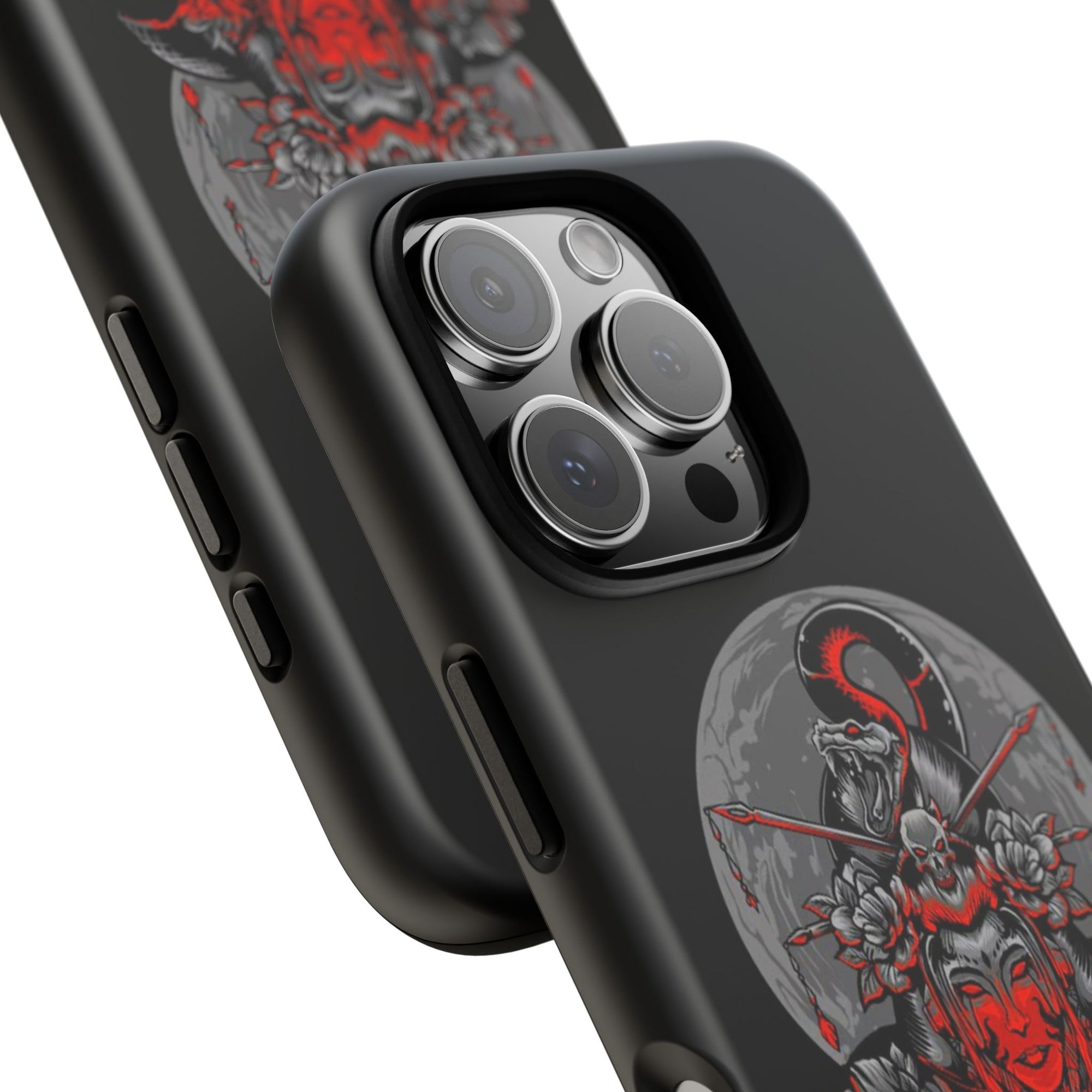 Tough Cases for iPhone, Dragon & Warrior Design, Durable Phone Protection, Perfect Gift for Tech Lovers, Unique Gifting